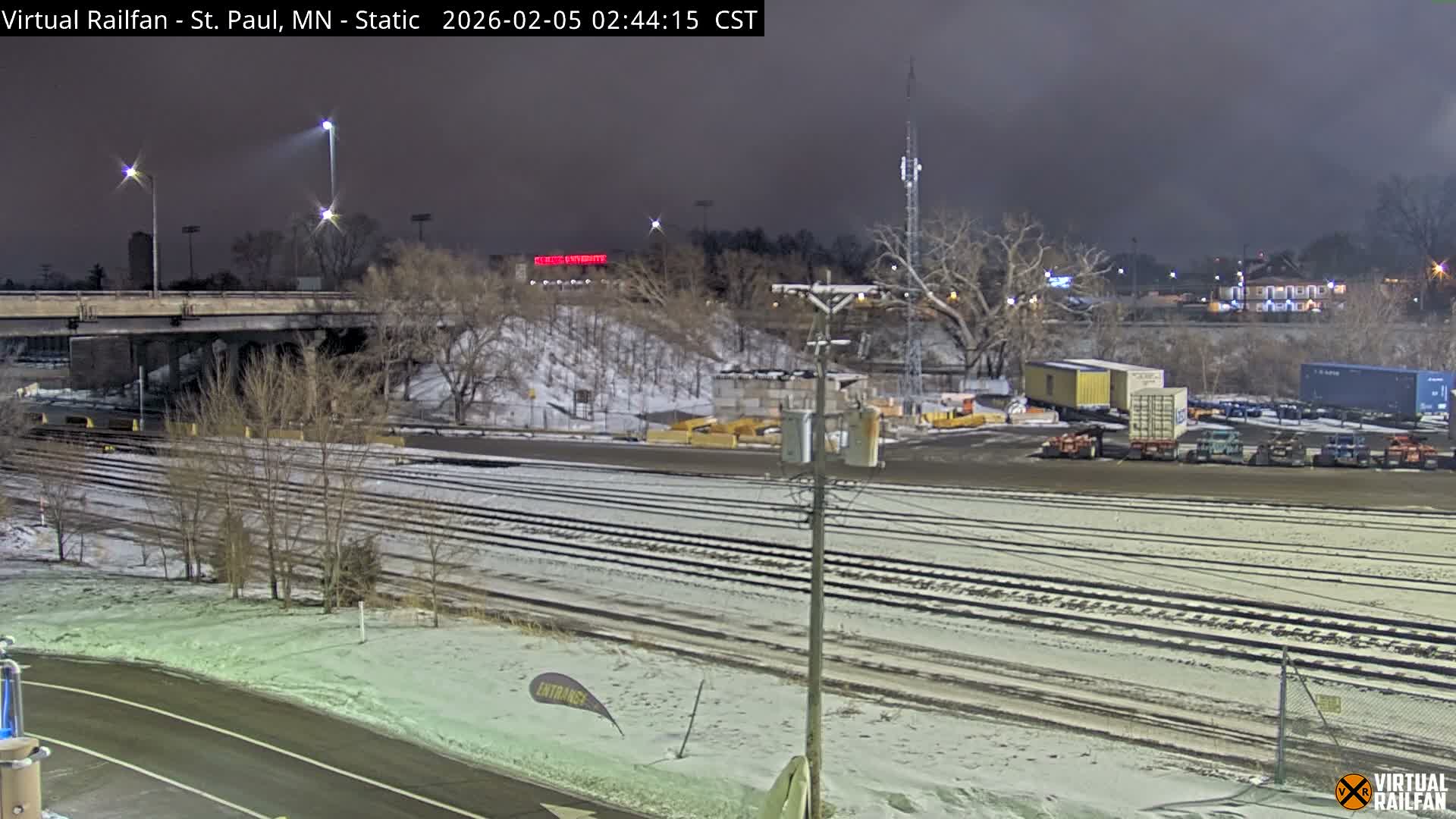 Saint Paul Railroad Crossing Live Cam - Saint Paul, Ramsey, Minnesota, USA