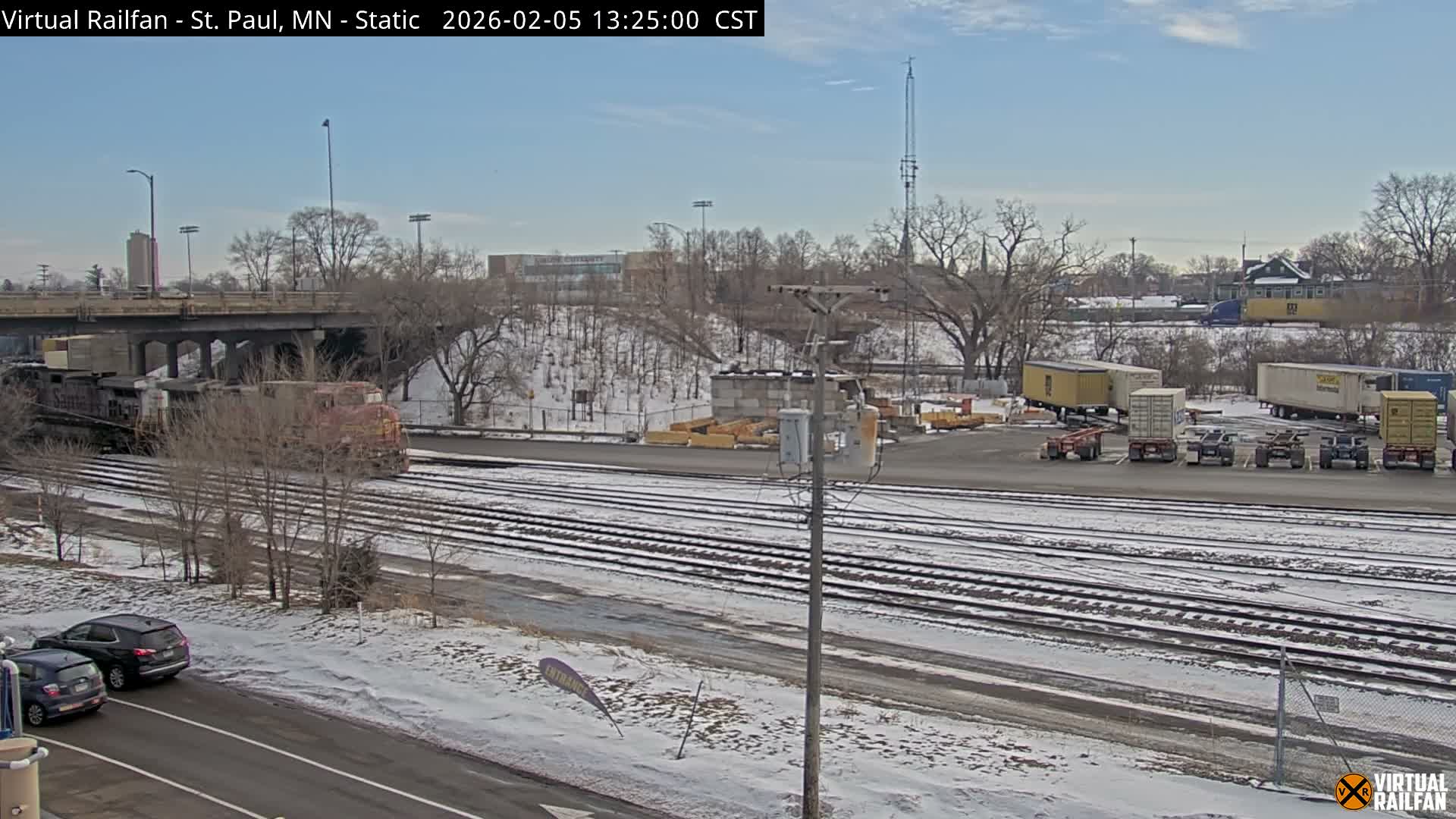 Saint Paul Railroad Crossing Live Cam - Saint Paul, Ramsey, Minnesota, USA