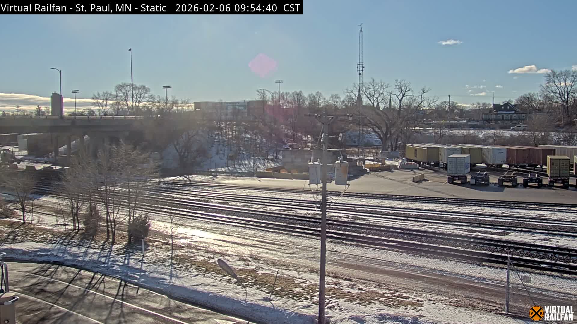 Saint Paul Railroad Crossing Live Cam - Saint Paul, Ramsey, Minnesota, USA