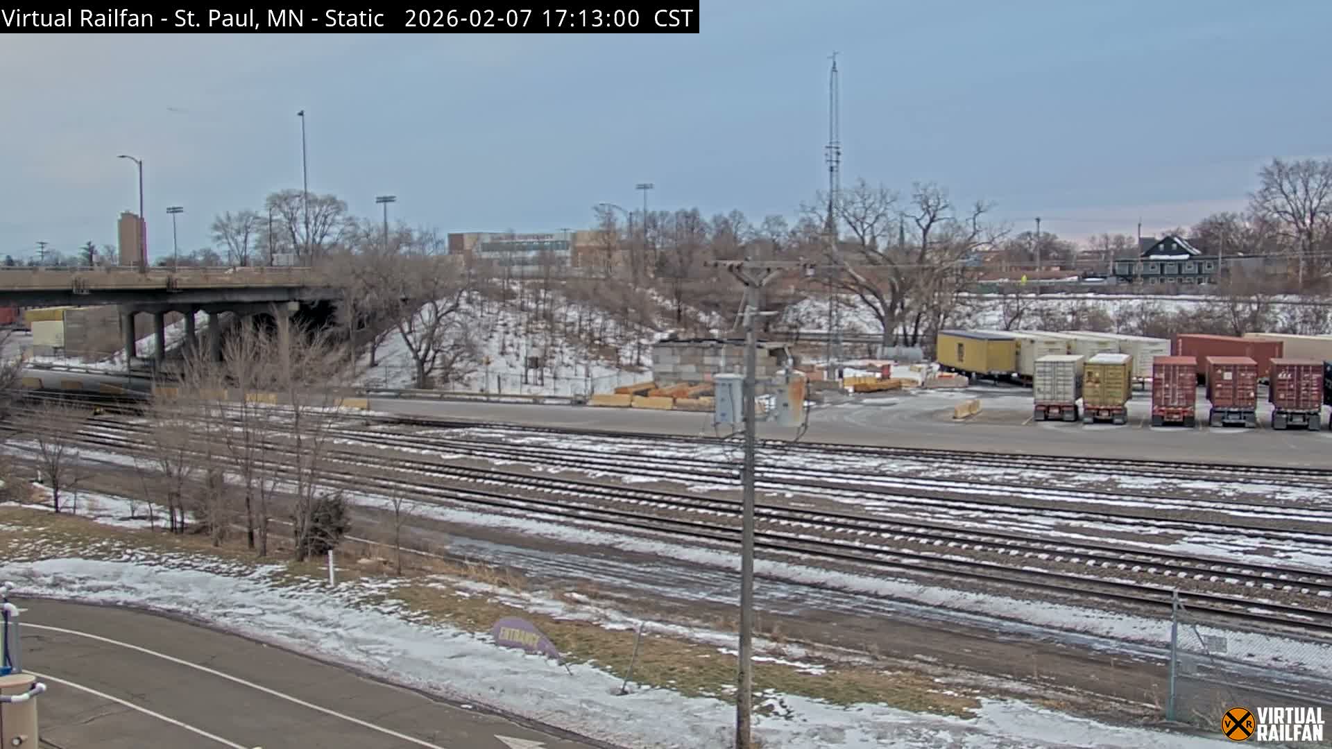 Saint Paul Railroad Crossing Live Cam - Saint Paul, Ramsey, Minnesota, USA