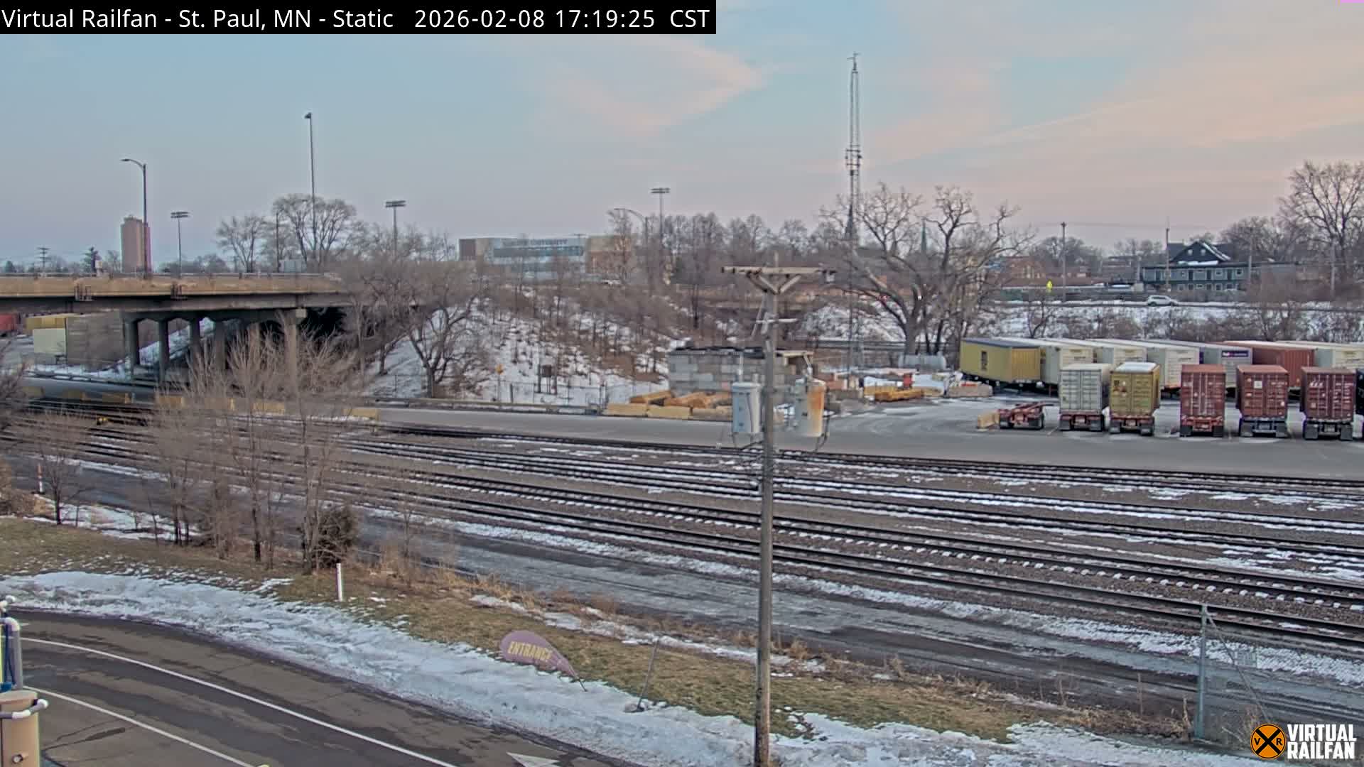 Saint Paul Railroad Crossing Live Cam - Saint Paul, Ramsey, Minnesota, USA