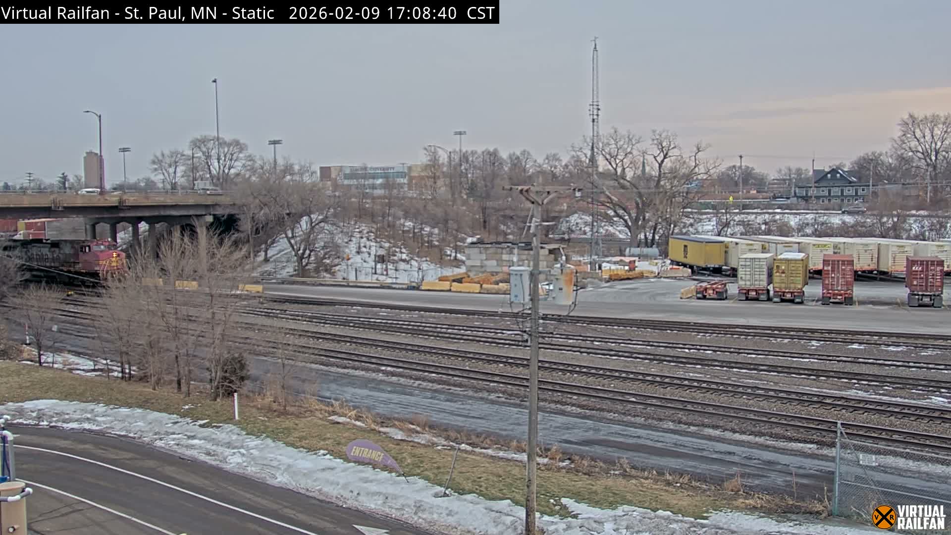 Saint Paul Railroad Crossing Live Cam - Saint Paul, Ramsey, Minnesota, USA