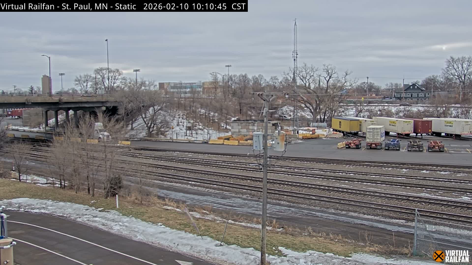 Saint Paul Railroad Crossing Live Cam - Saint Paul, Ramsey, Minnesota, USA