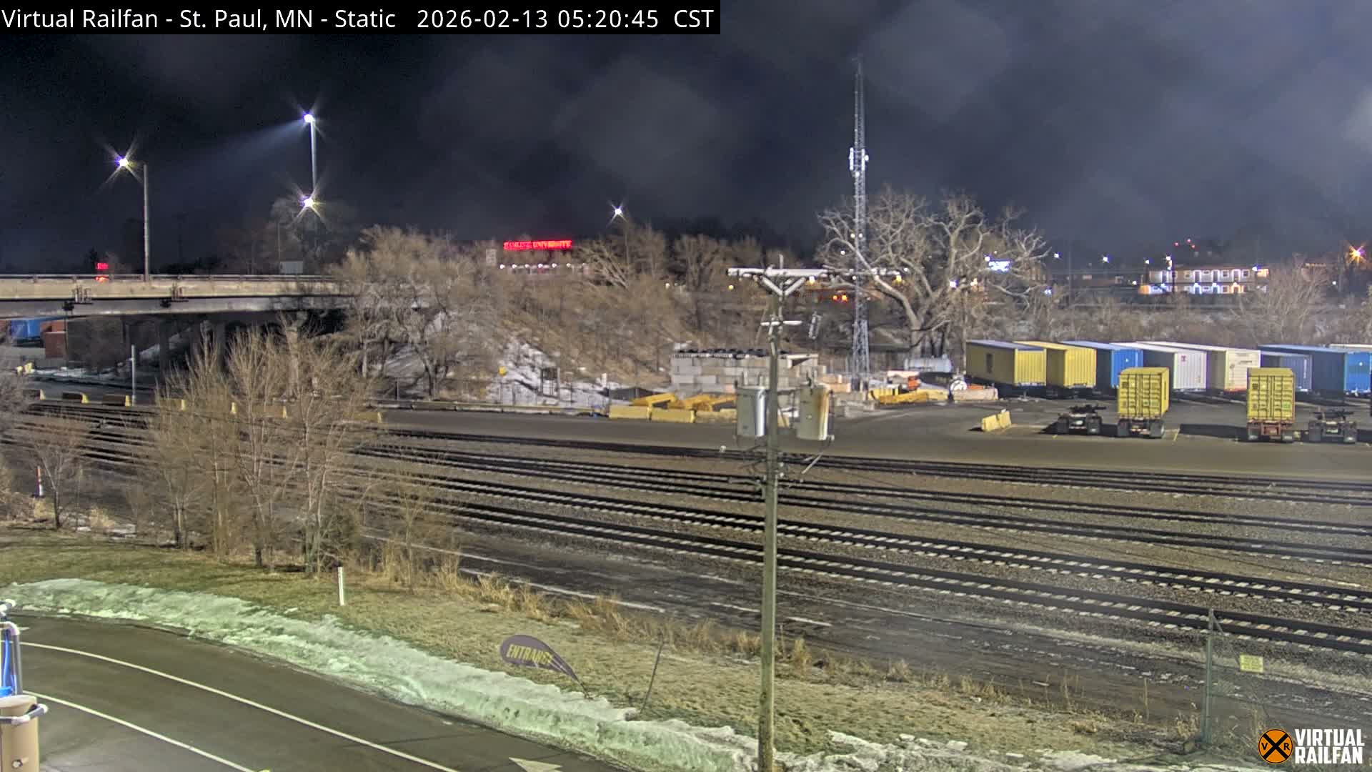 Saint Paul Railroad Crossing Live Cam - Saint Paul, Ramsey, Minnesota, USA