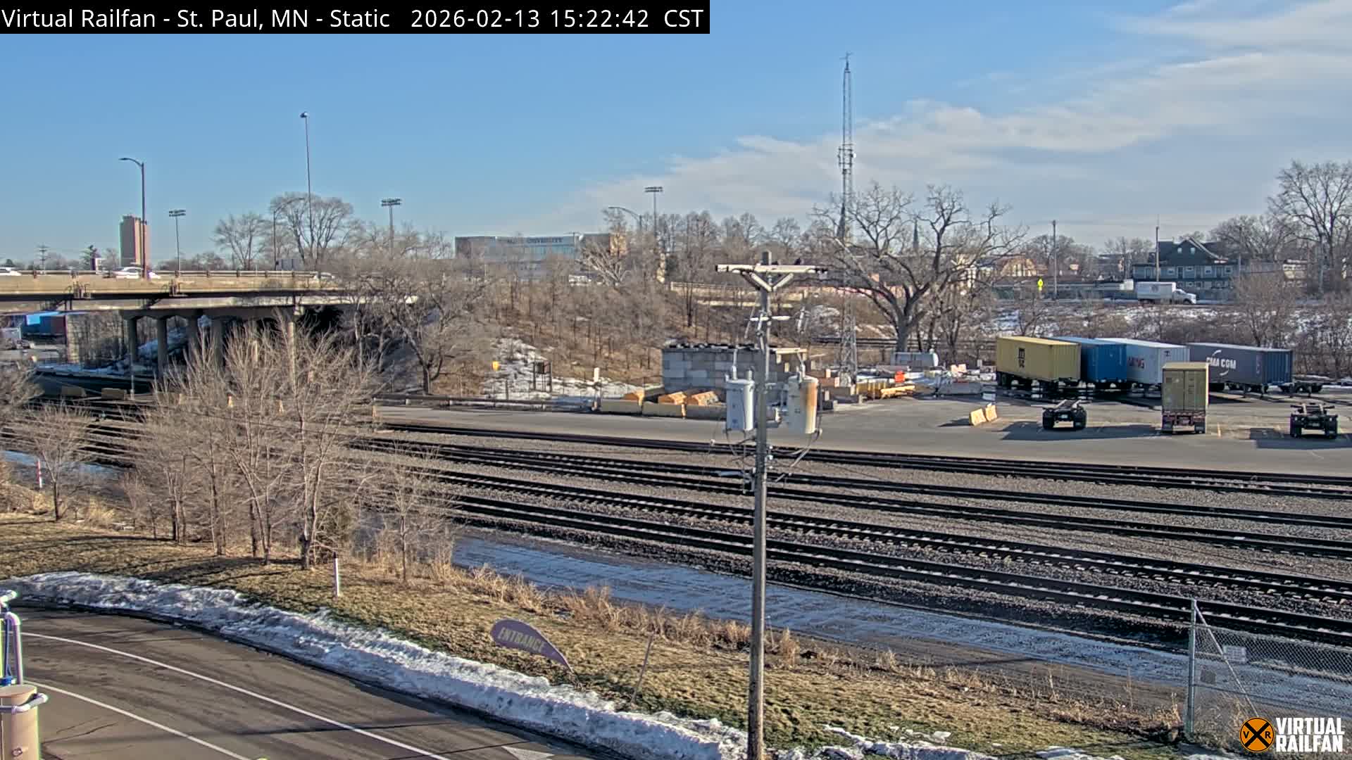 Saint Paul Railroad Crossing Live Cam - Saint Paul, Ramsey, Minnesota, USA