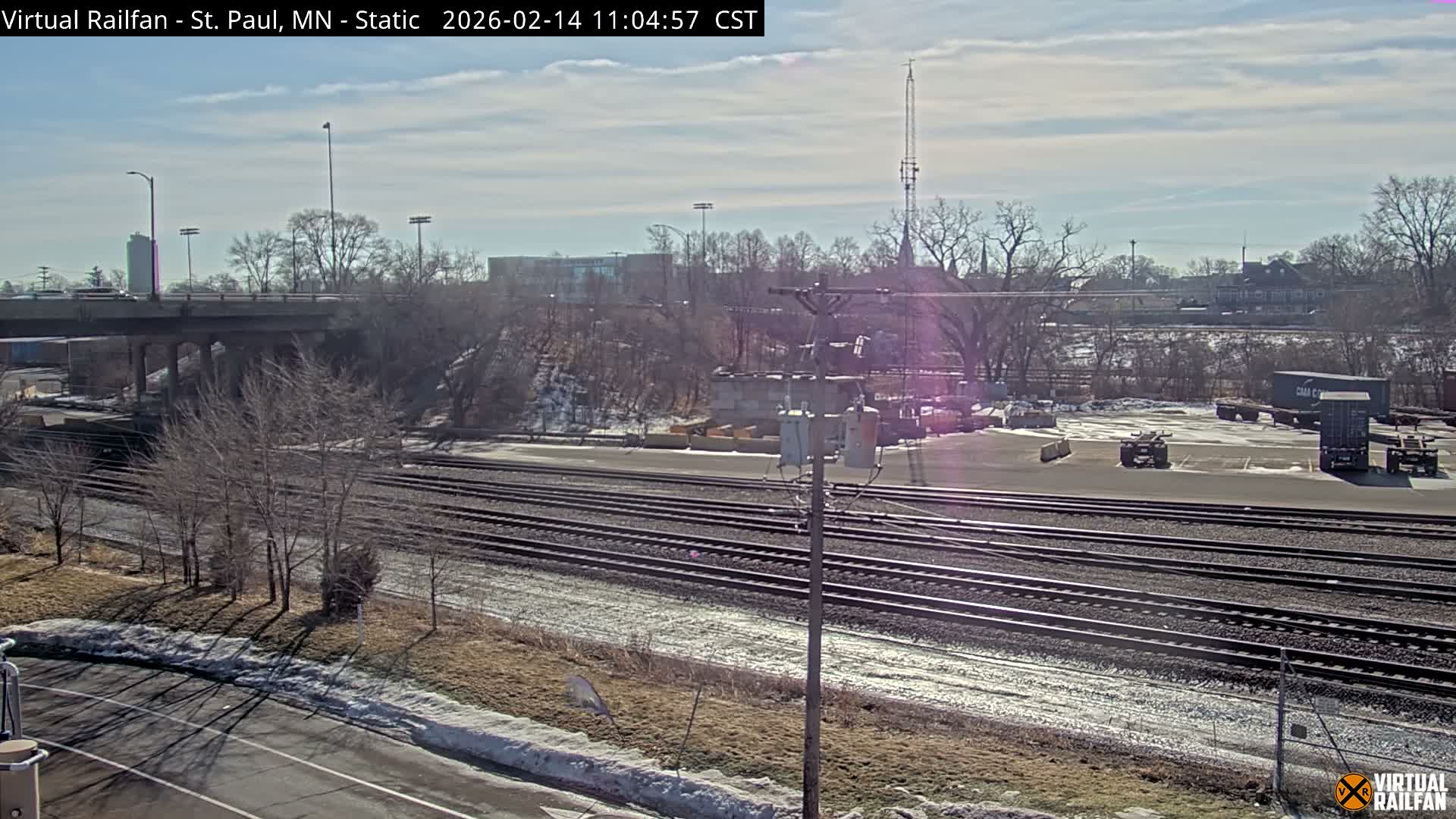 Saint Paul Railroad Crossing Live Cam - Saint Paul, Ramsey, Minnesota, USA