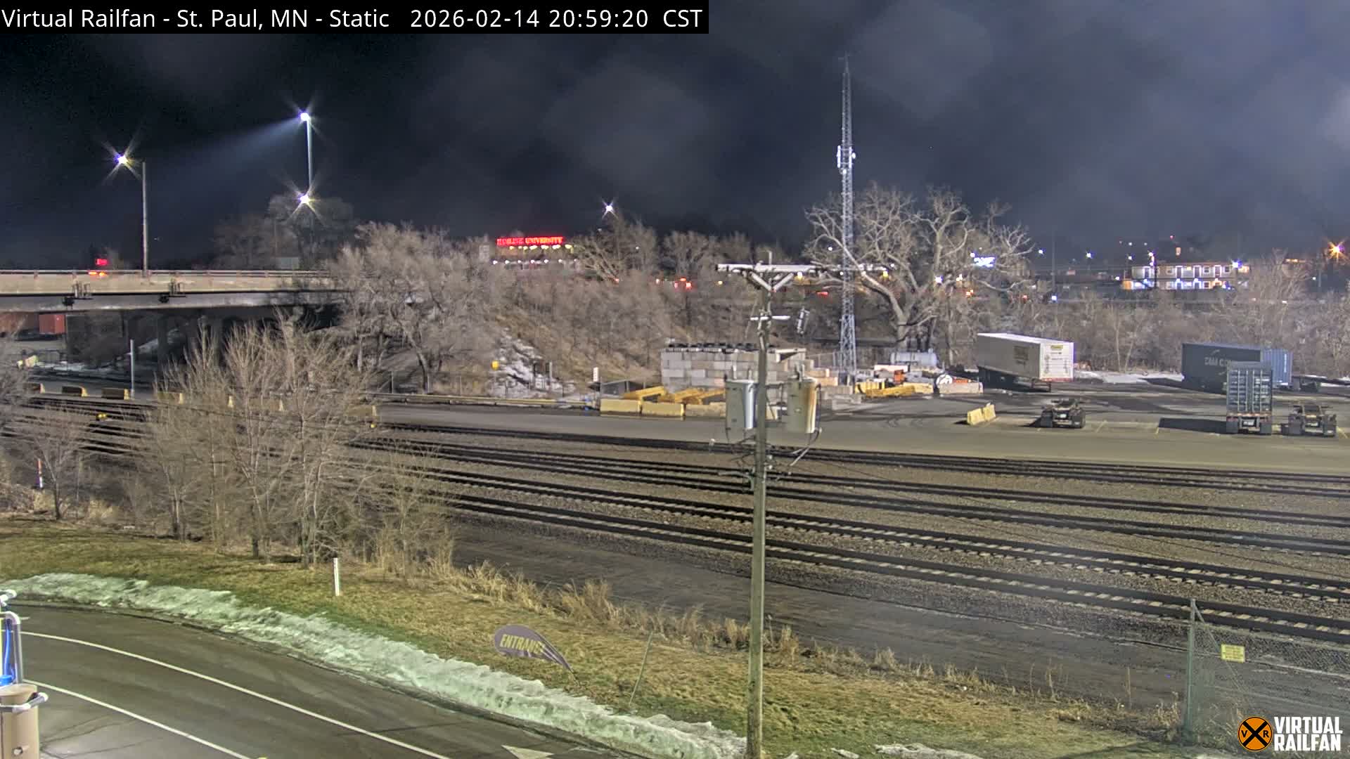 Saint Paul Railroad Crossing Live Cam - Saint Paul, Ramsey, Minnesota, USA