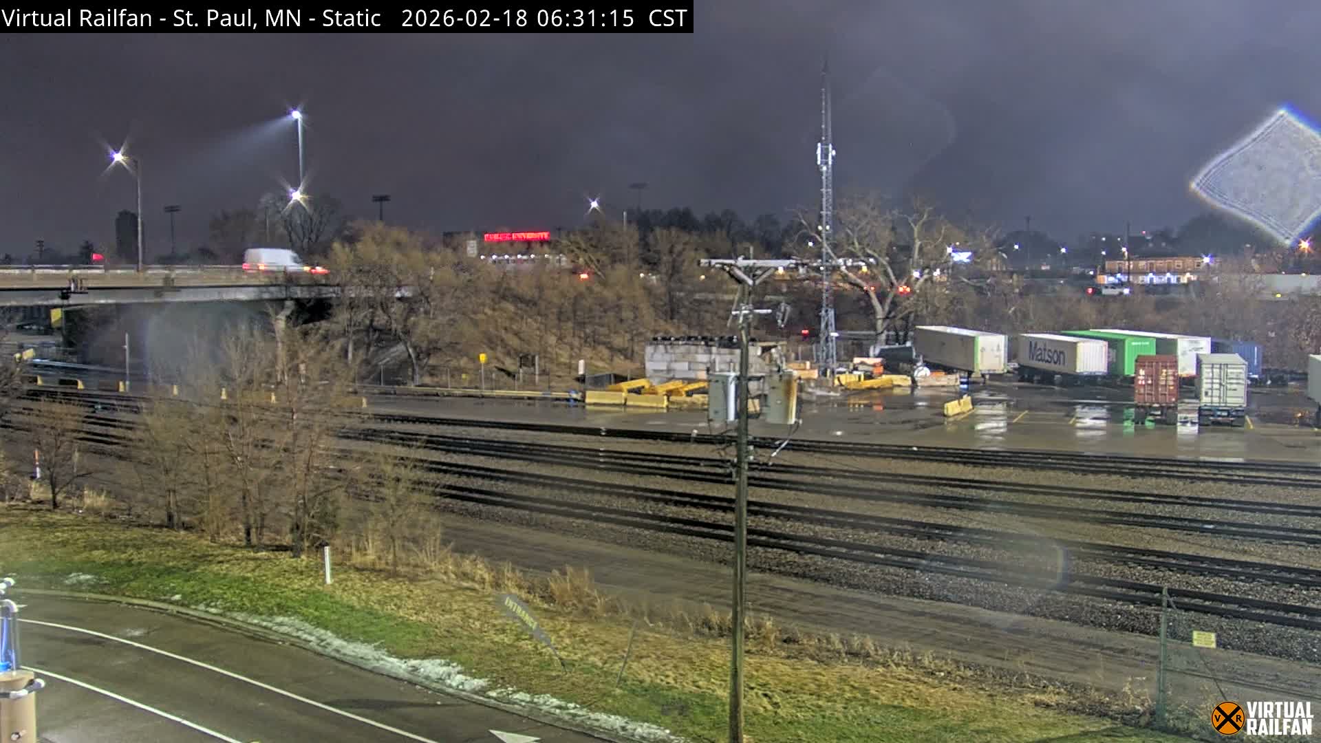 Saint Paul Railroad Crossing Live Cam - Saint Paul, Ramsey, Minnesota, USA