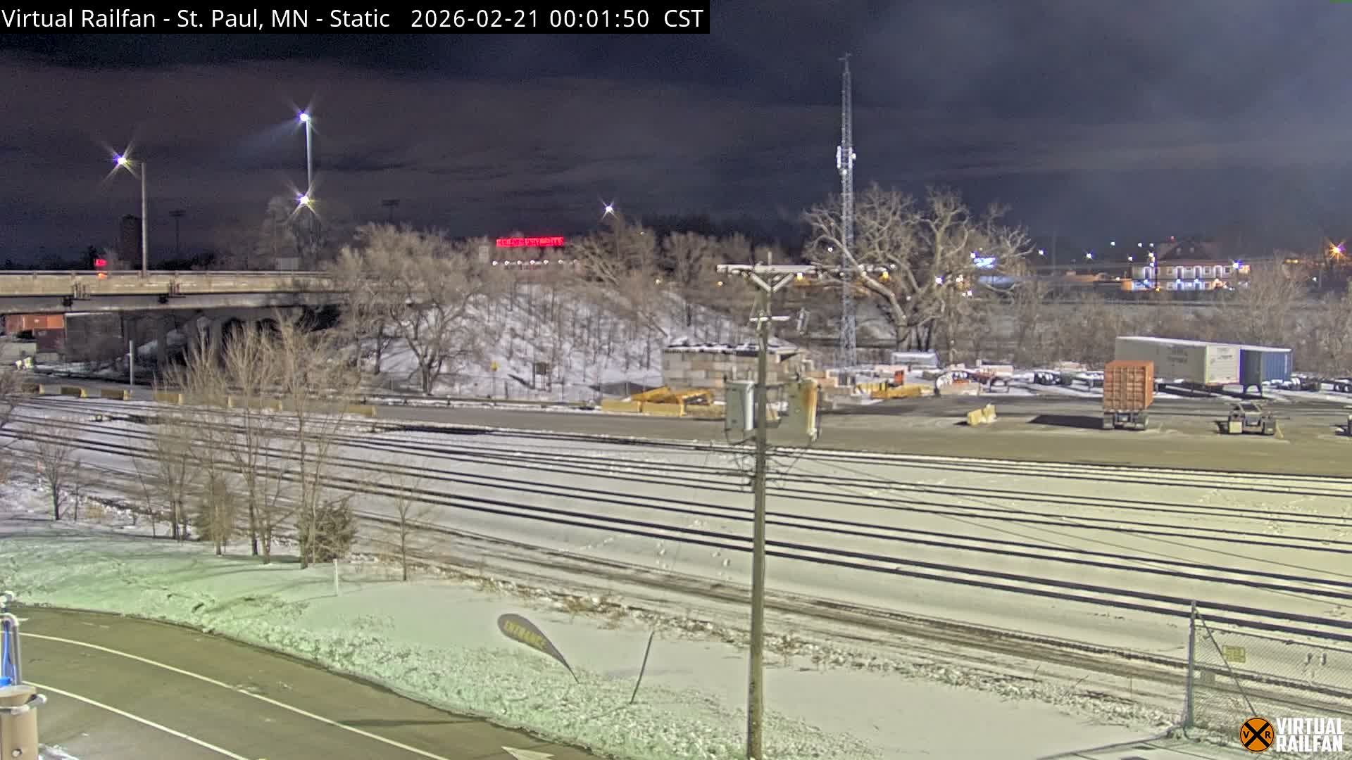 Saint Paul Railroad Crossing Live Cam - Saint Paul, Ramsey, Minnesota, USA