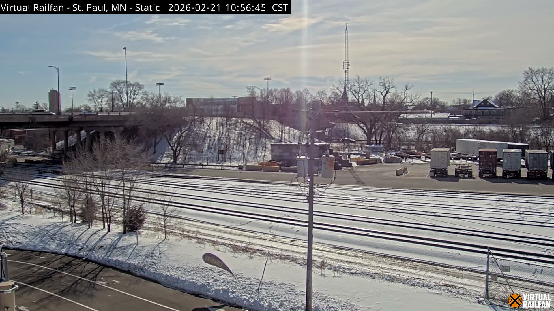 Saint Paul Railroad Crossing Live Cam - Saint Paul, Ramsey, Minnesota, USA