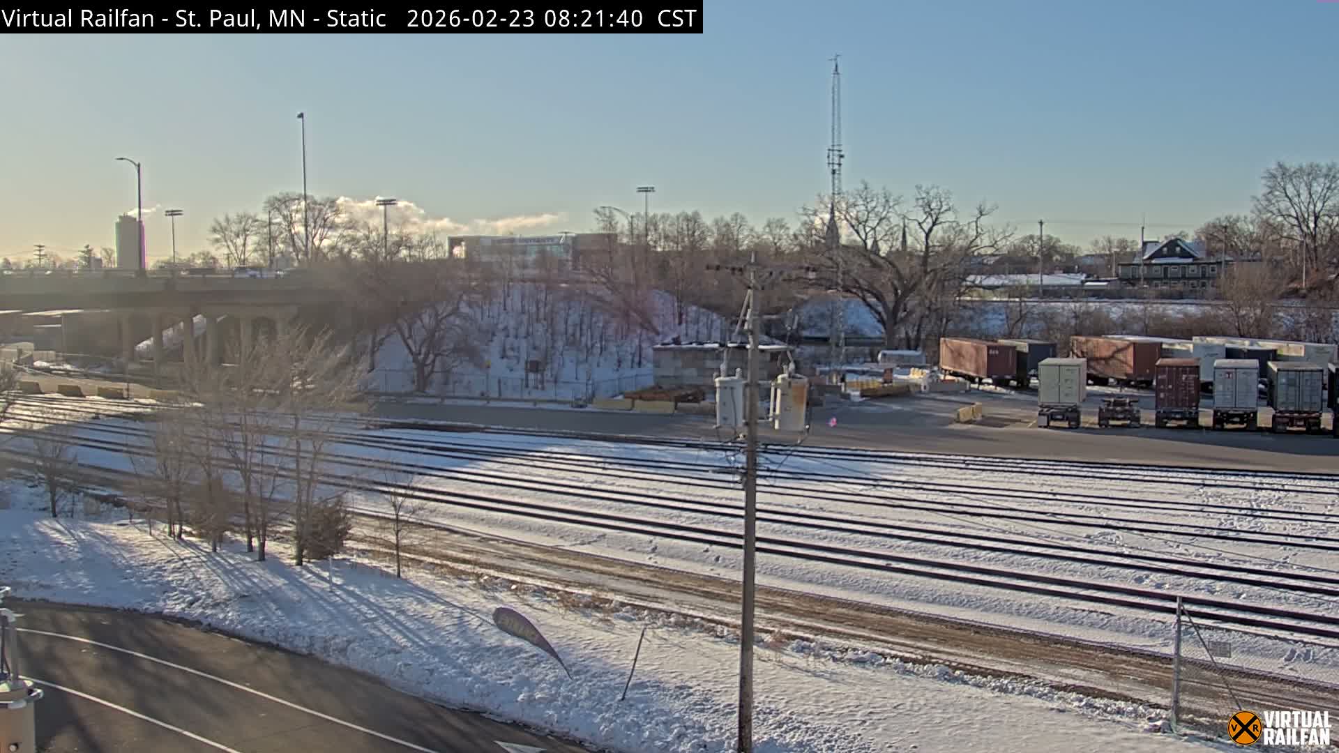 Saint Paul Railroad Crossing Live Cam - Saint Paul, Ramsey, Minnesota, USA