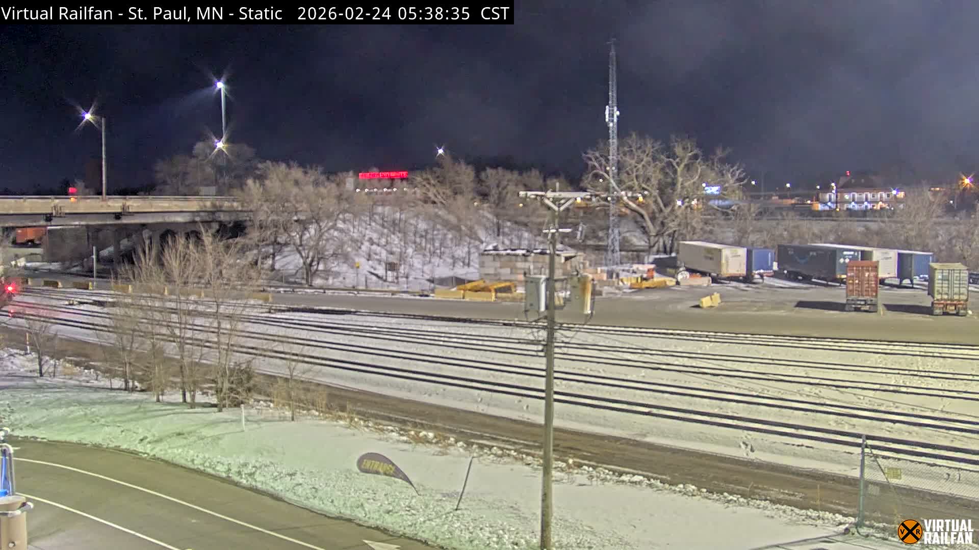 Saint Paul Railroad Crossing Live Cam - Saint Paul, Ramsey, Minnesota, USA
