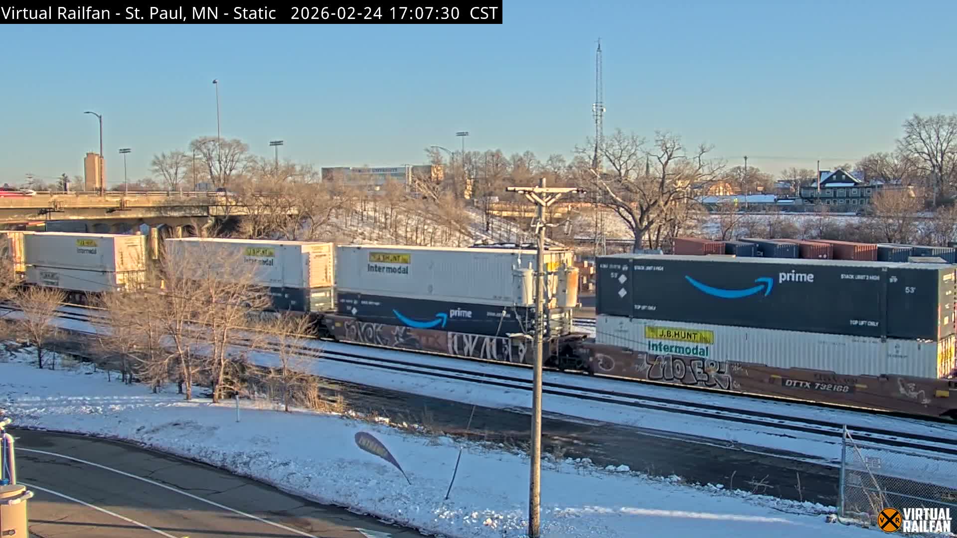Saint Paul Railroad Crossing Live Cam - Saint Paul, Ramsey, Minnesota, USA