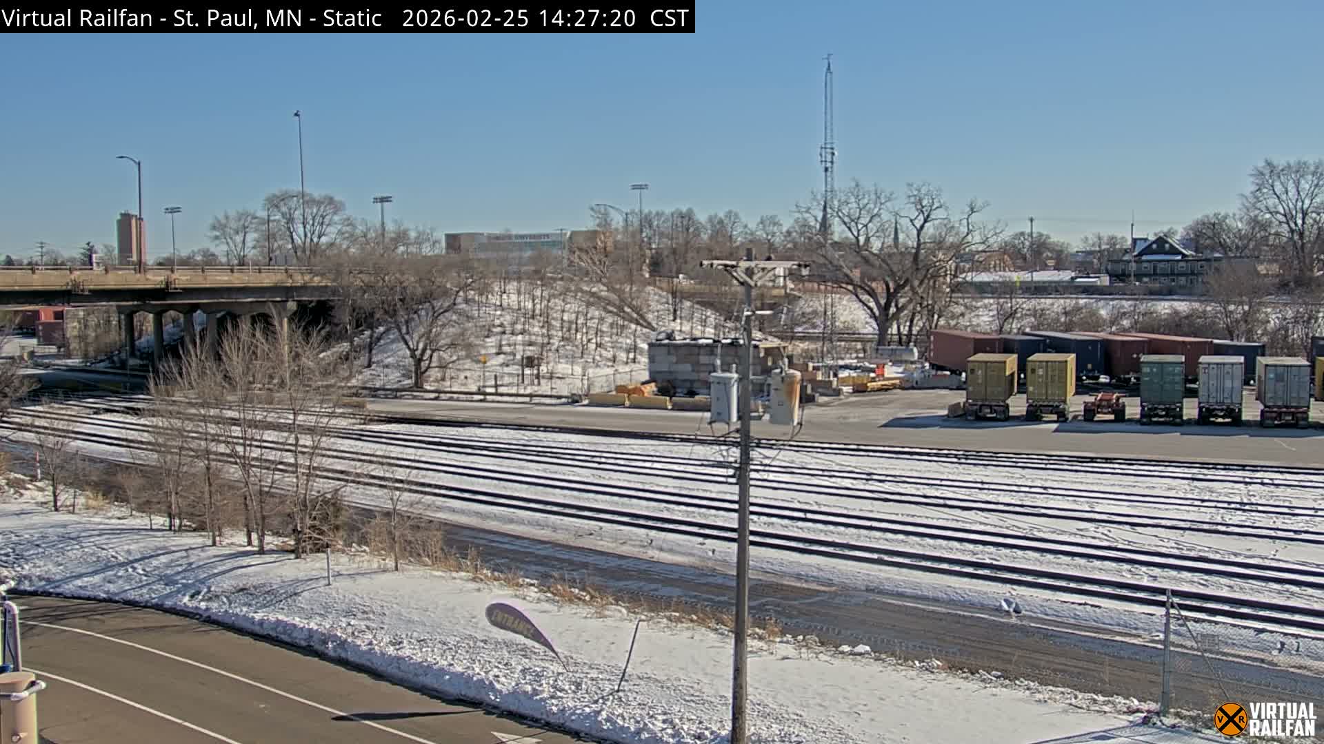 Saint Paul Railroad Crossing Live Cam - Saint Paul, Ramsey, Minnesota, USA