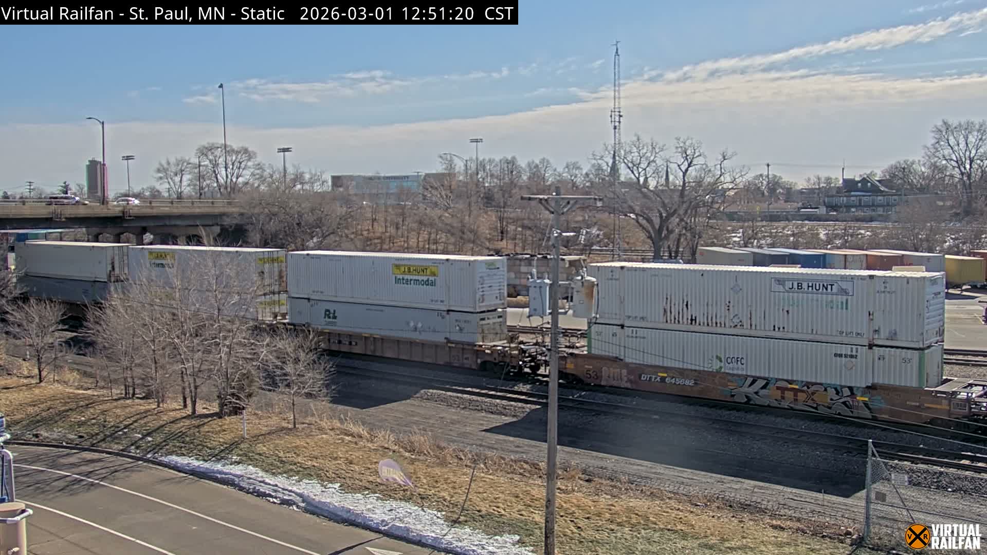 Saint Paul Railroad Crossing Live Cam - Saint Paul, Ramsey, Minnesota, USA