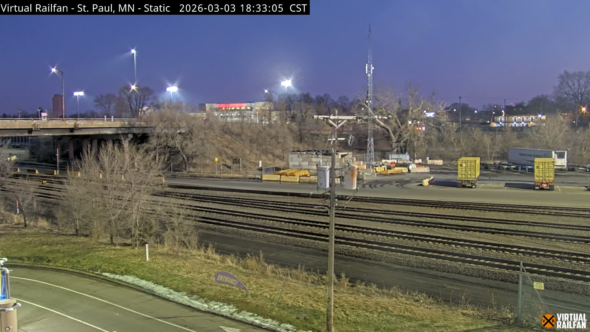 Saint Paul Railroad Crossing Live Cam - Saint Paul, Ramsey, Minnesota, USA