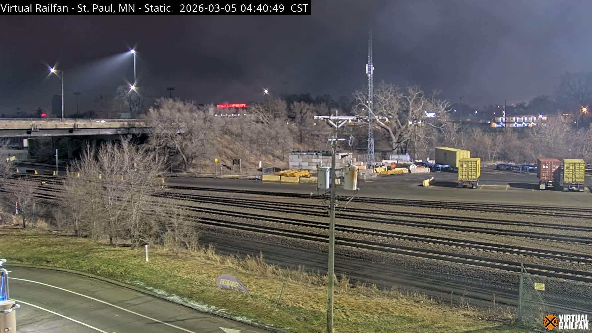 Saint Paul Railroad Crossing Live Cam - Saint Paul, Ramsey, Minnesota, USA