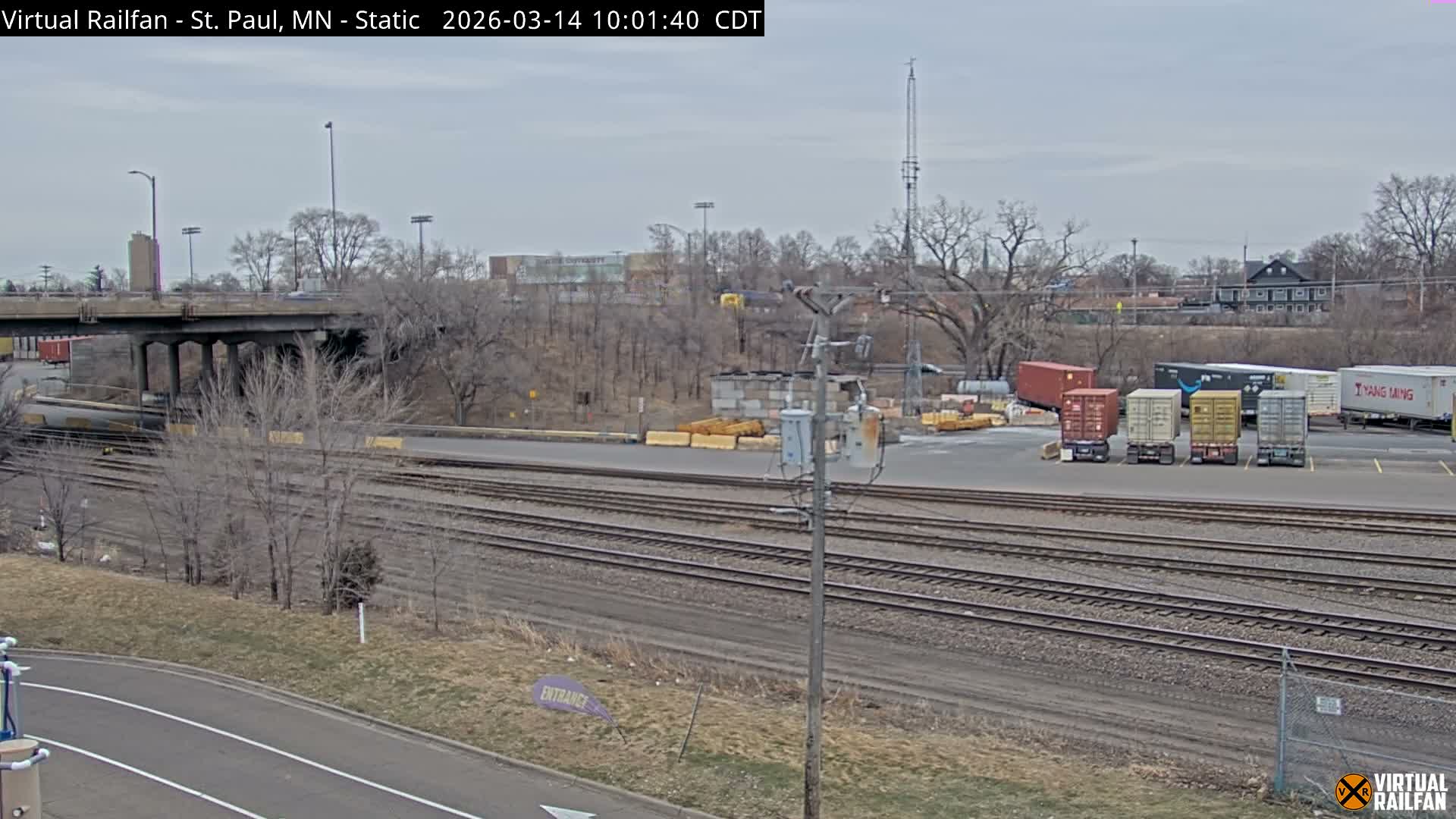 Saint Paul Railroad Crossing Live Cam - Saint Paul, Ramsey, Minnesota, USA