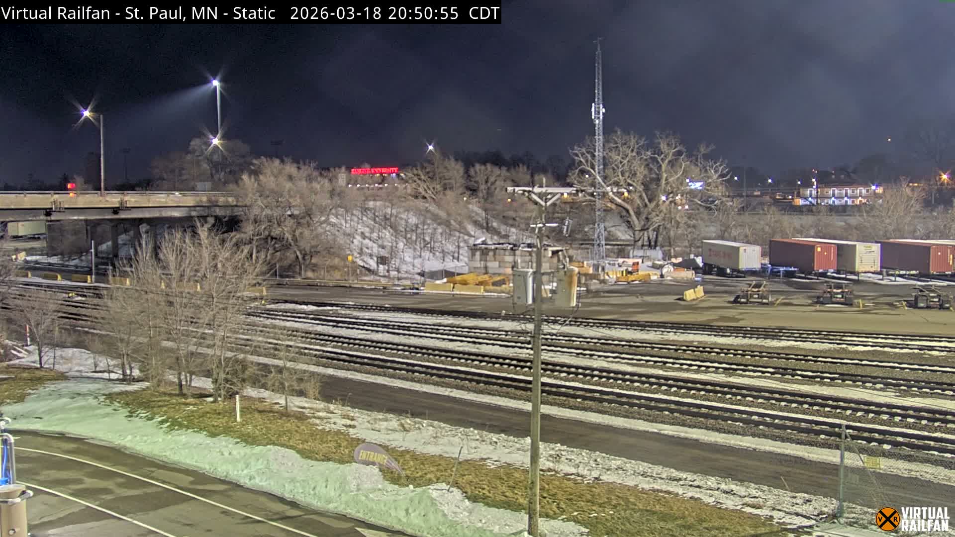 Saint Paul Railroad Crossing Live Cam - Saint Paul, Ramsey, Minnesota, USA
