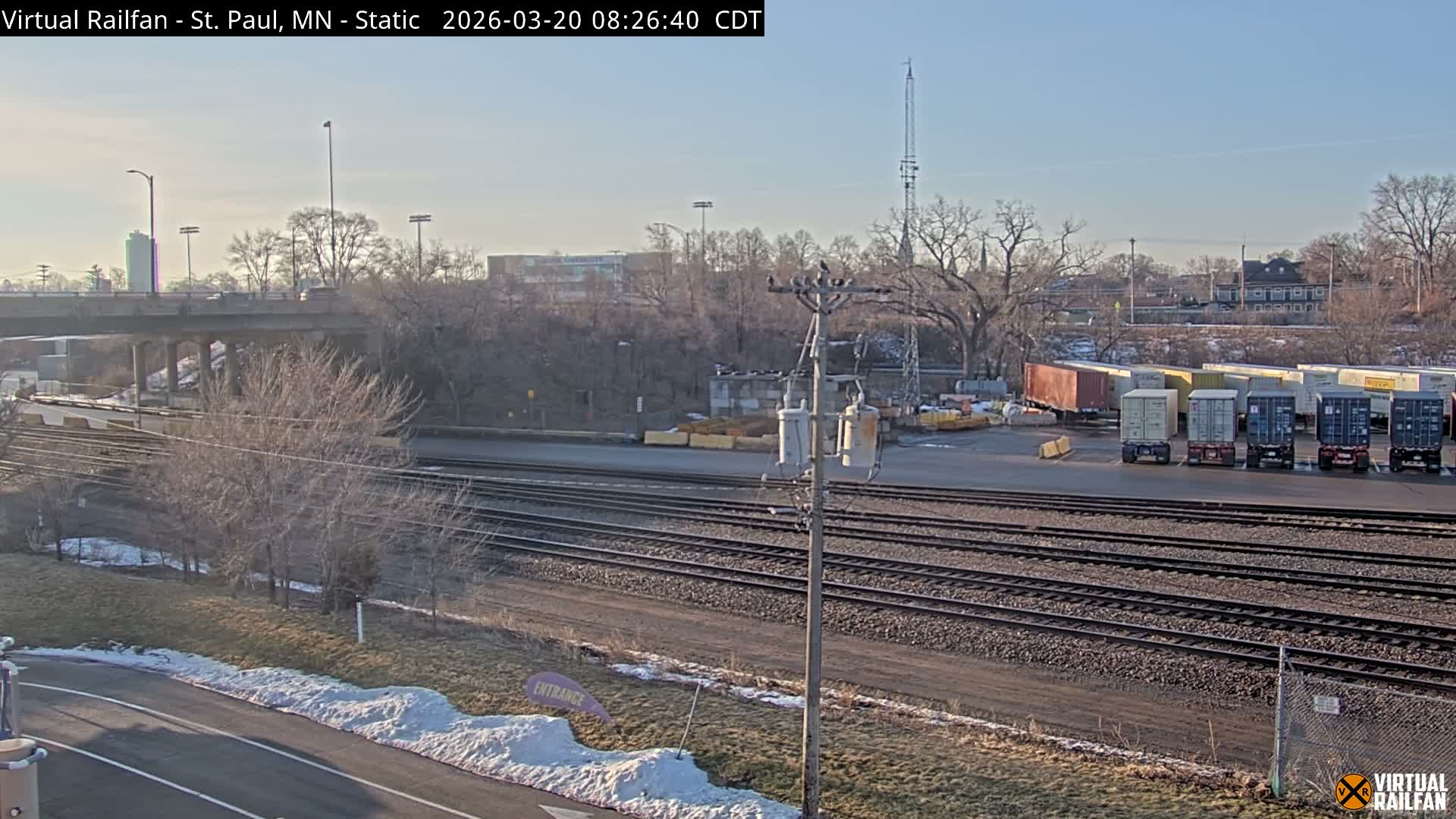 Saint Paul Railroad Crossing Live Cam - Saint Paul, Ramsey, Minnesota, USA
