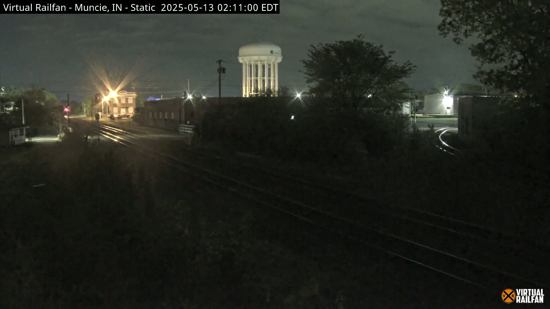 Muncie Railroad Crossing Live Cam - Muncie, Delaware, Indiana, USA