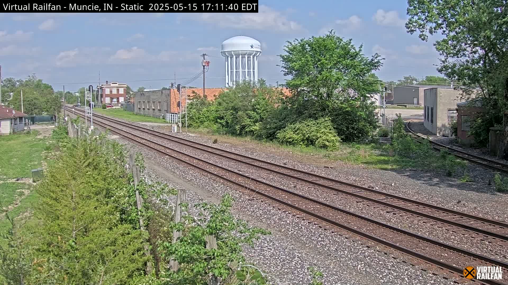 Muncie Railroad Crossing Live Cam - Muncie, Delaware, Indiana, USA