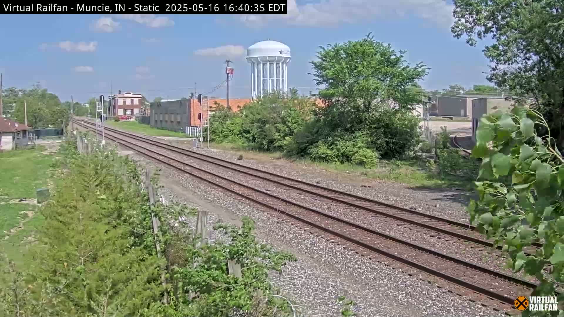 Muncie Railroad Crossing Live Cam - Muncie, Delaware, Indiana, USA