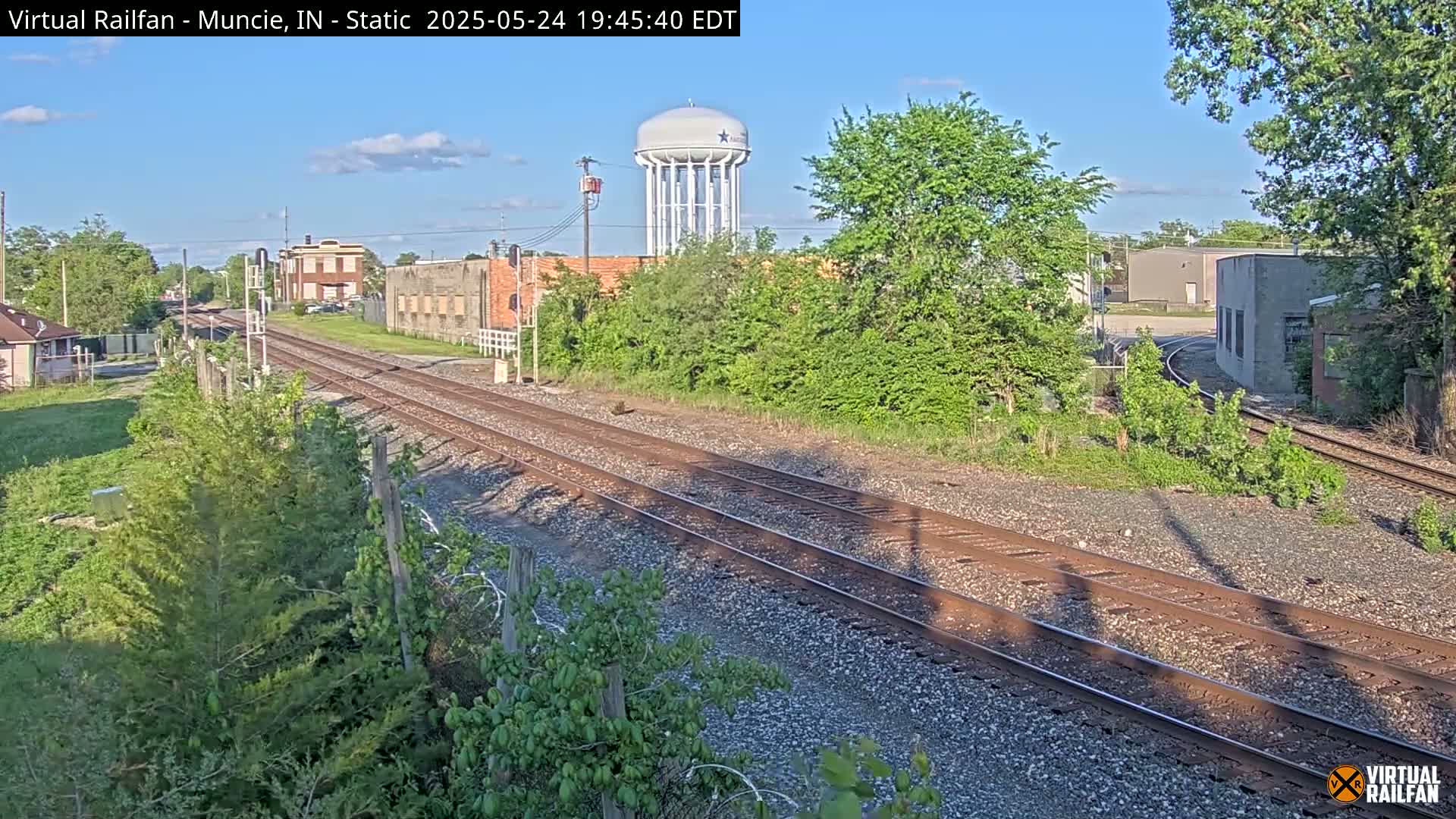 Muncie Railroad Crossing Live Cam - Muncie, Delaware, Indiana, USA