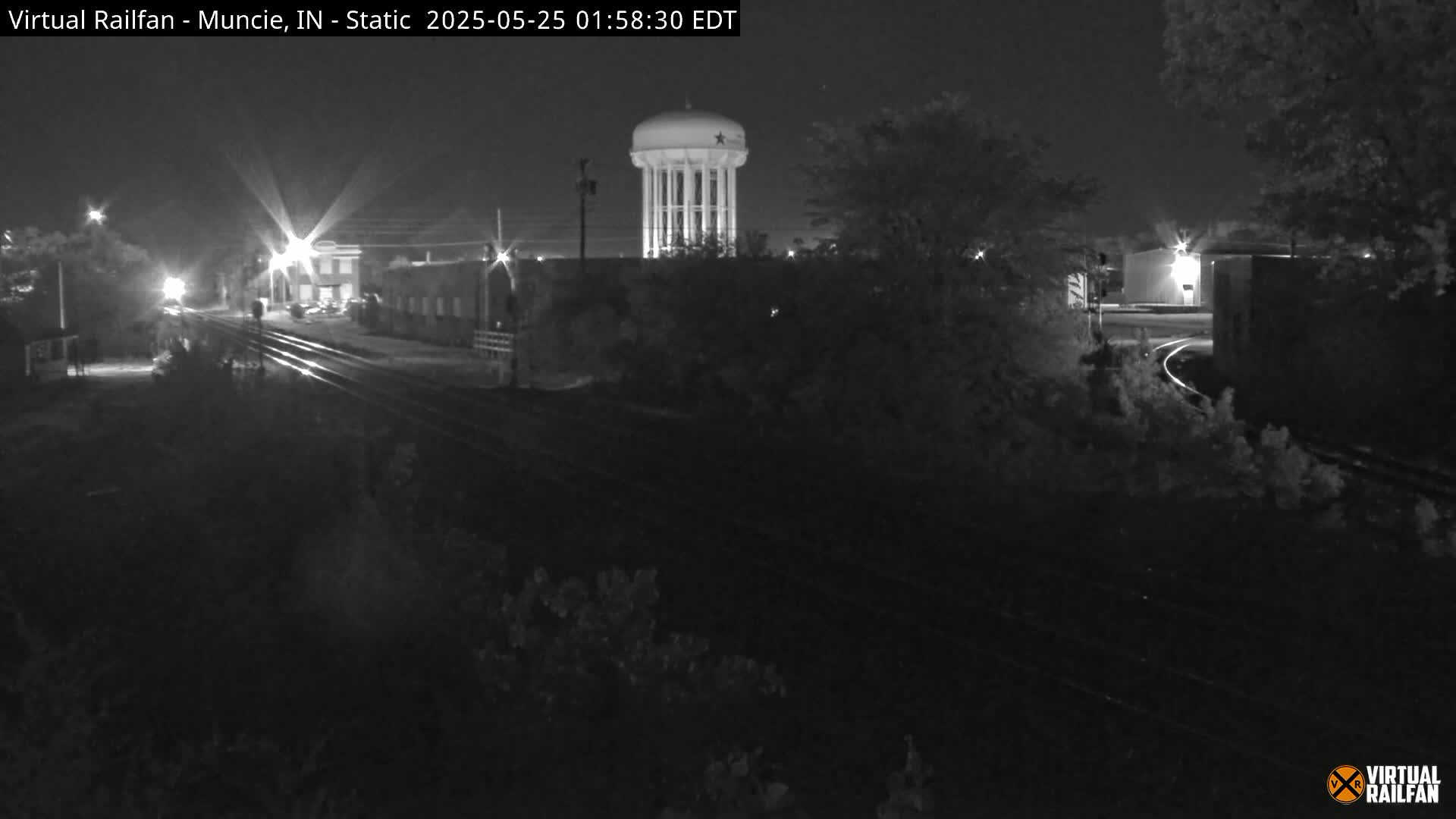 Muncie Railroad Crossing Live Cam - Muncie, Delaware, Indiana, USA