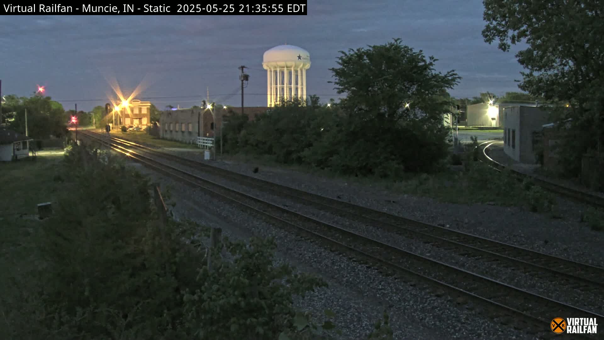 Muncie Railroad Crossing Live Cam - Muncie, Delaware, Indiana, USA