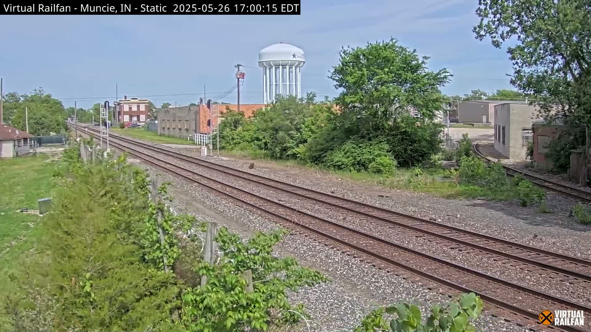 Muncie Railroad Crossing Live Cam - Muncie, Delaware, Indiana, USA