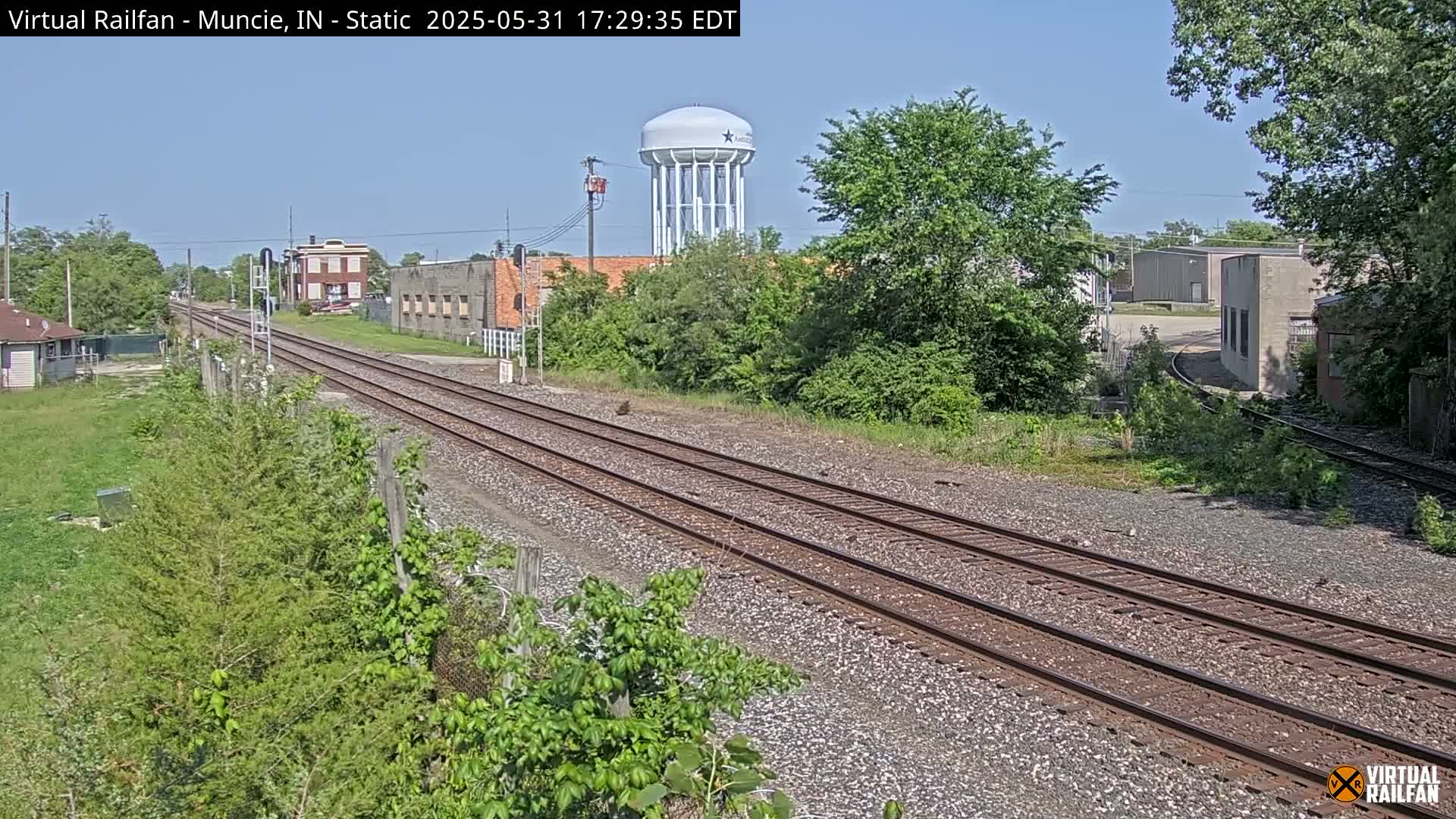 Muncie Railroad Crossing Live Cam - Muncie, Delaware, Indiana, USA