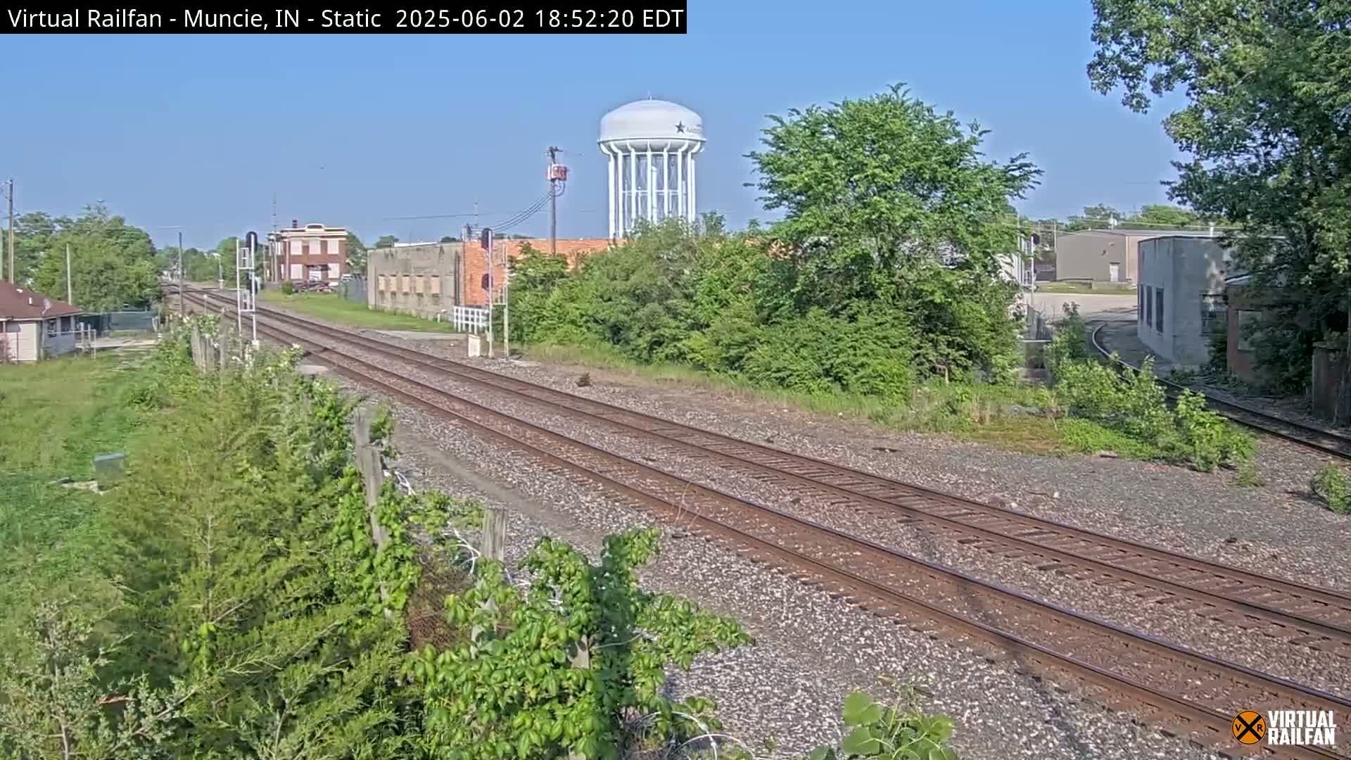 Muncie Railroad Crossing Live Cam - Muncie, Delaware, Indiana, USA