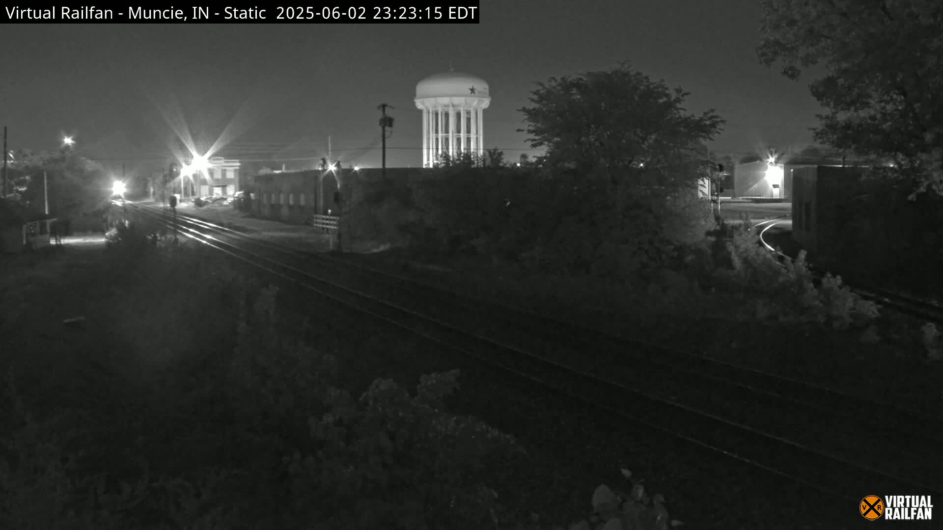 Muncie Railroad Crossing Live Cam - Muncie, Delaware, Indiana, USA