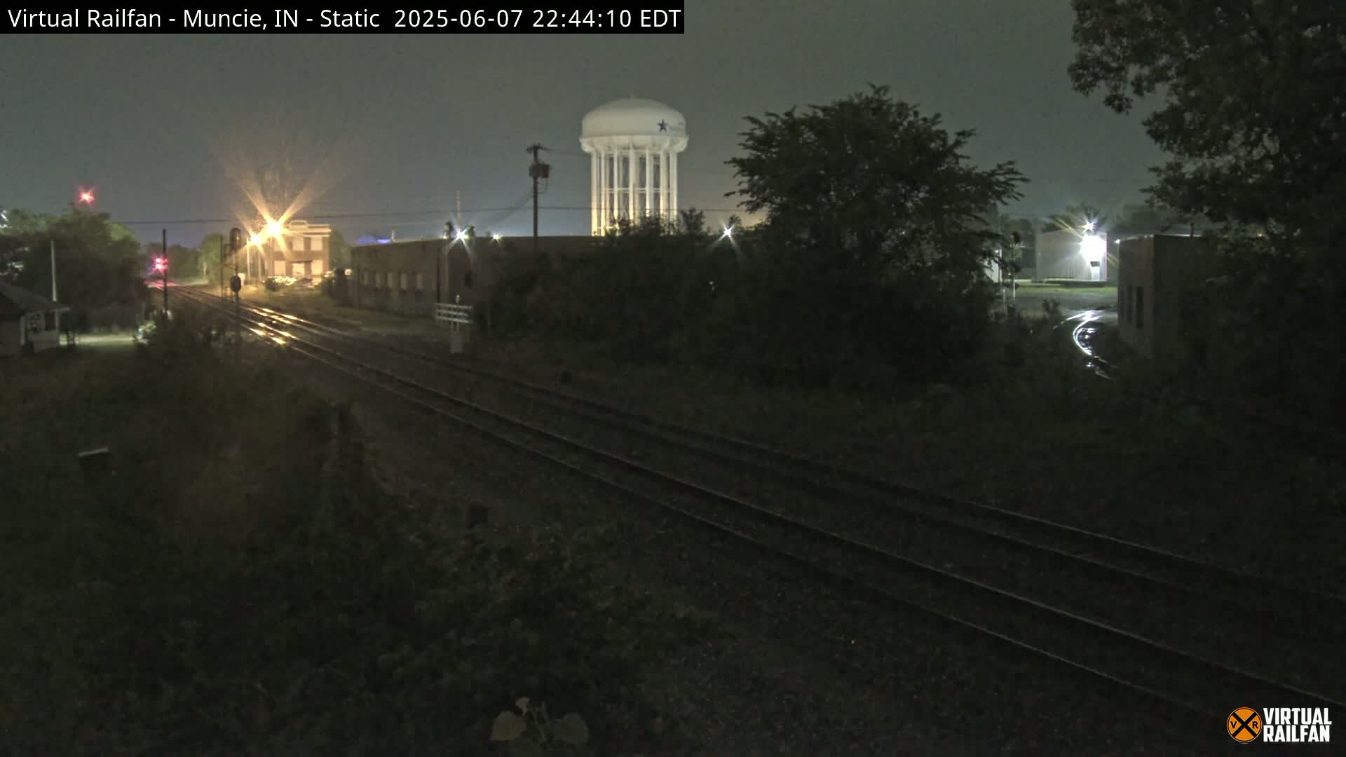 Muncie Railroad Crossing Live Cam - Muncie, Delaware, Indiana, USA