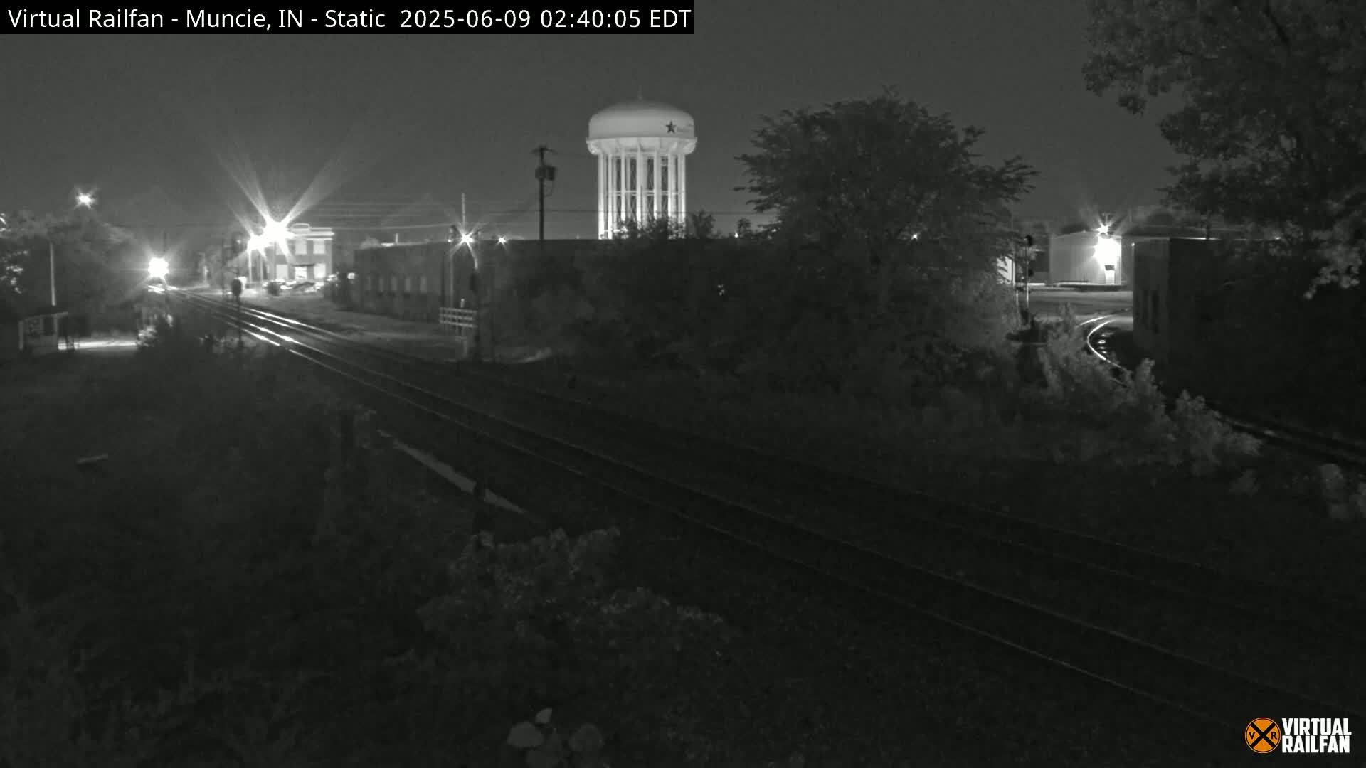 Muncie Railroad Crossing Live Cam - Muncie, Delaware, Indiana, USA