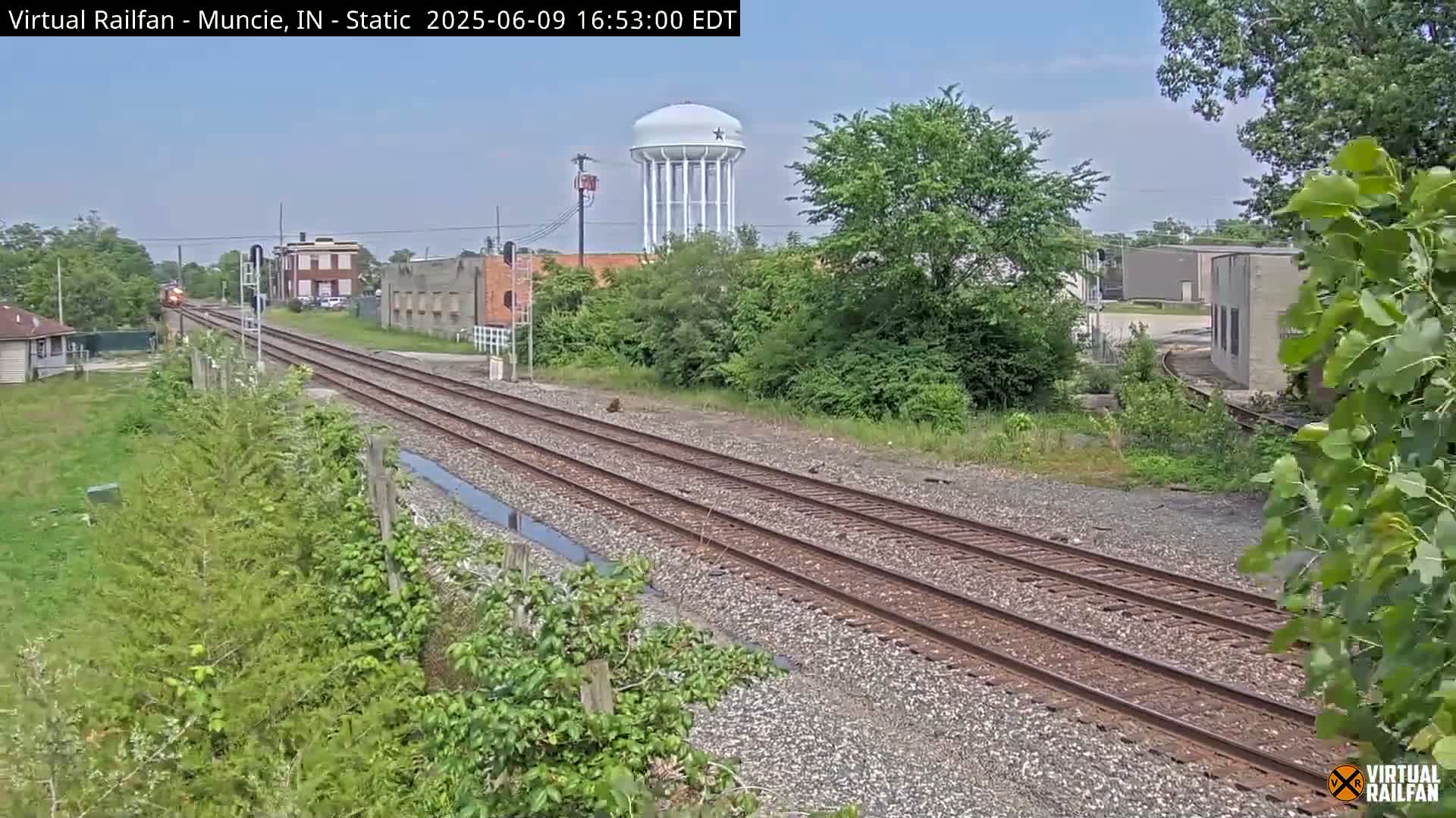 Muncie Railroad Crossing Live Cam - Muncie, Delaware, Indiana, USA