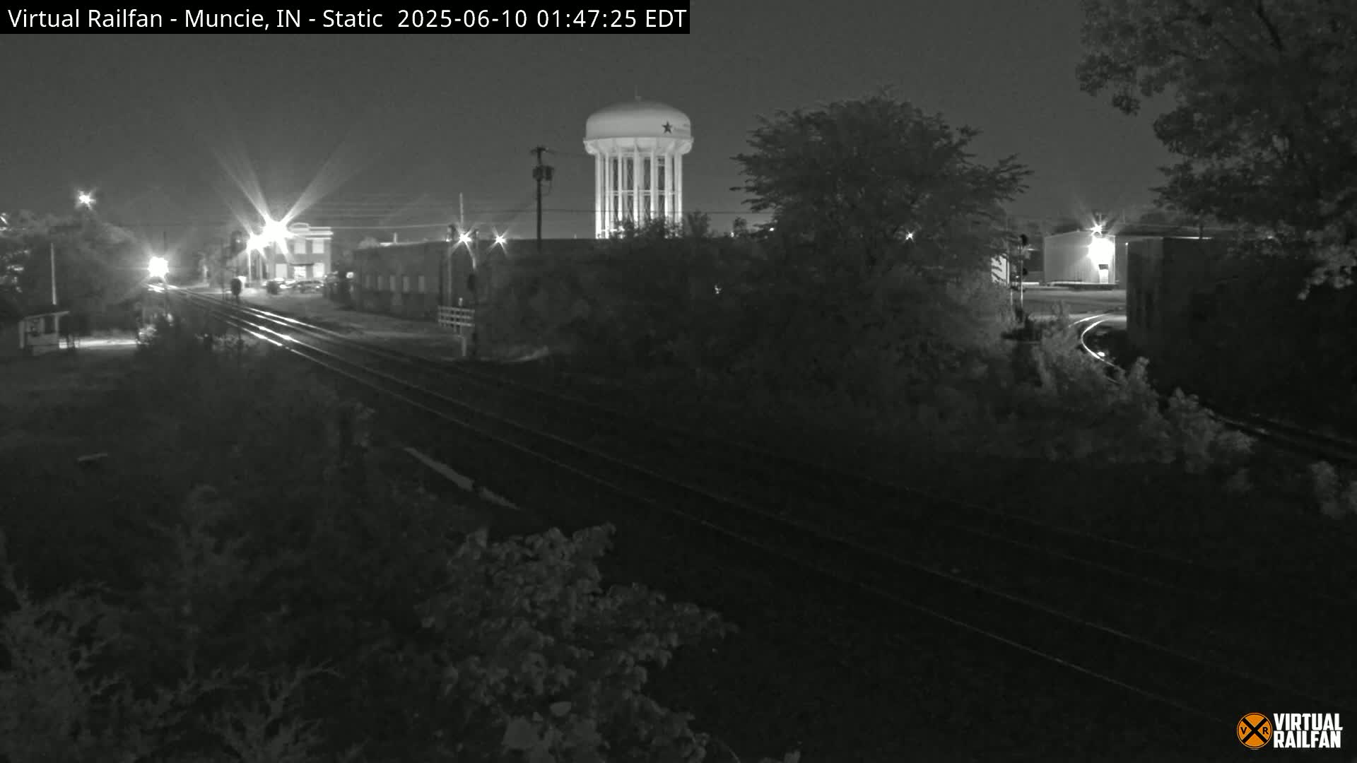 Muncie Railroad Crossing Live Cam - Muncie, Delaware, Indiana, USA
