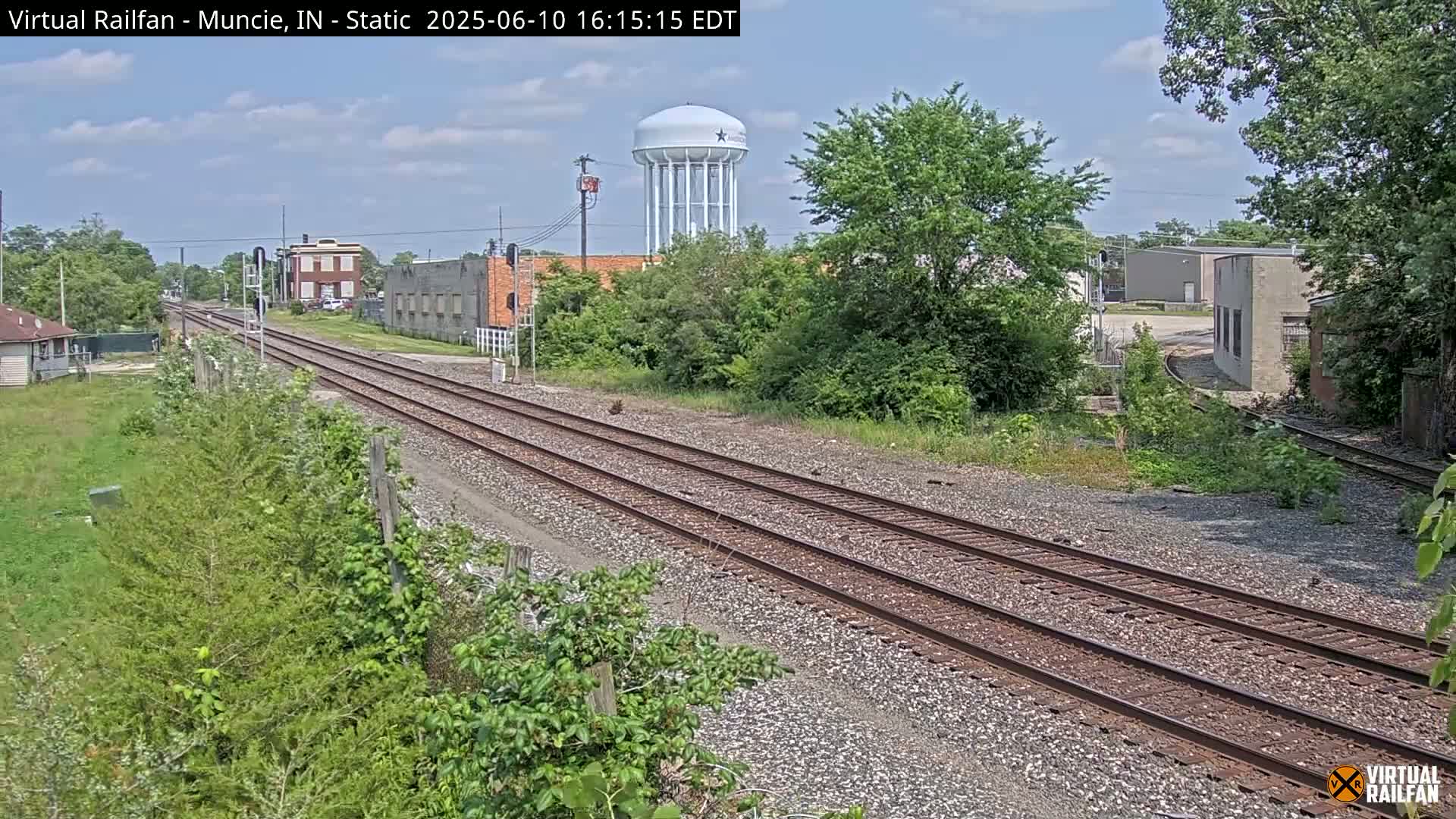 Muncie Railroad Crossing Live Cam - Muncie, Delaware, Indiana, USA