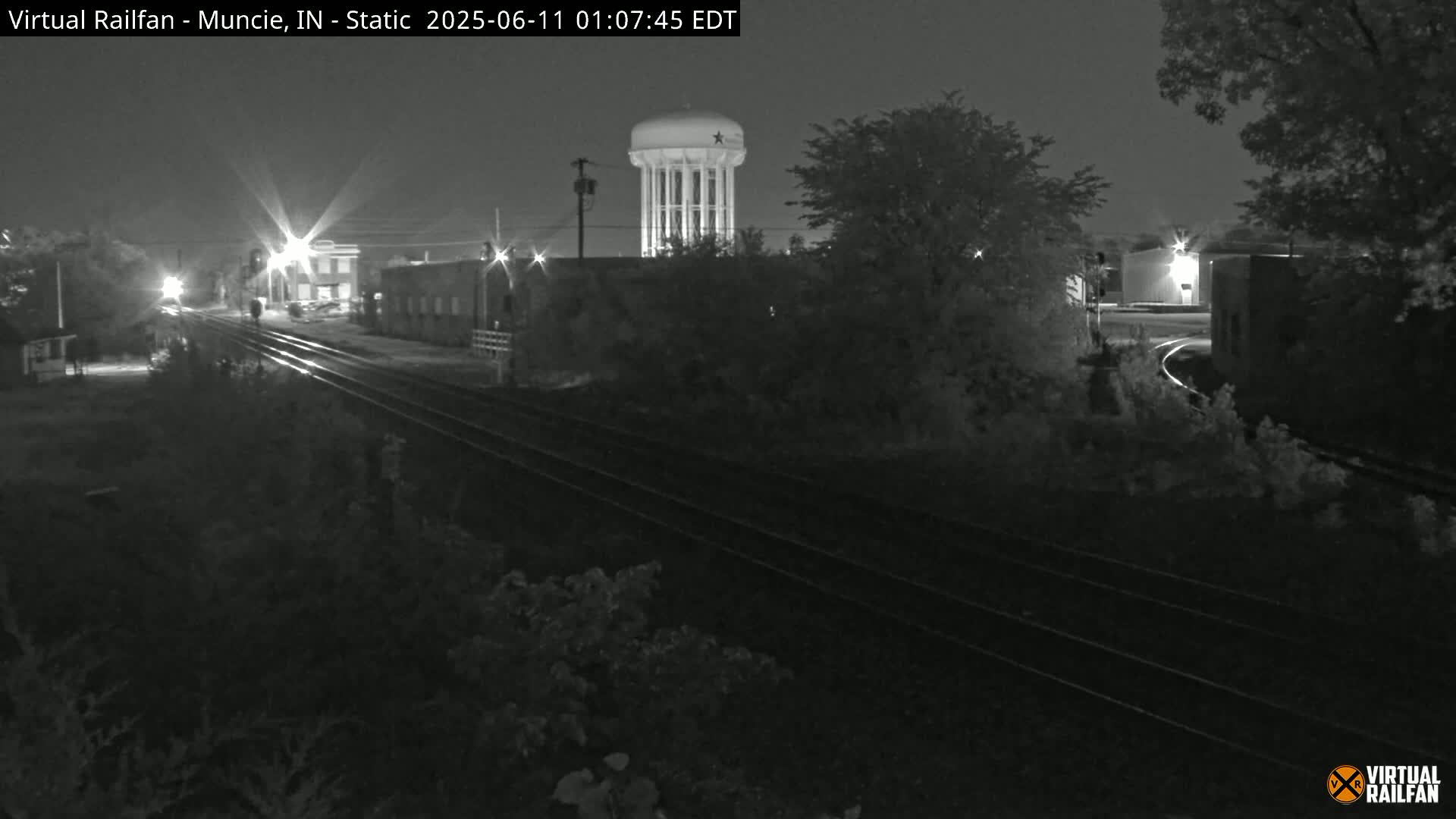 Muncie Railroad Crossing Live Cam - Muncie, Delaware, Indiana, USA