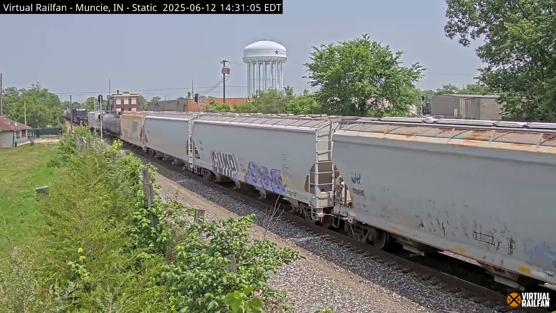 Muncie Railroad Crossing Live Cam - Muncie, Delaware, Indiana, USA