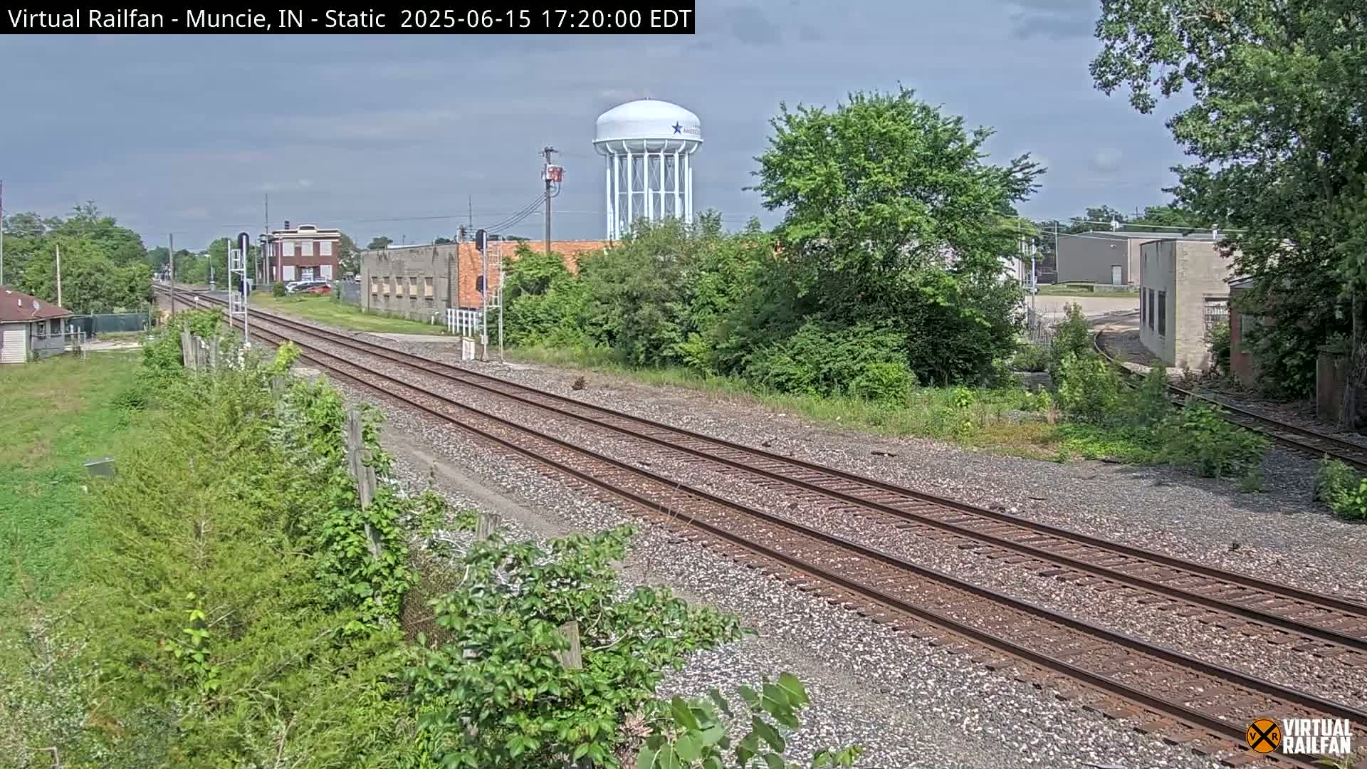 Muncie Railroad Crossing Live Cam - Muncie, Delaware, Indiana, USA