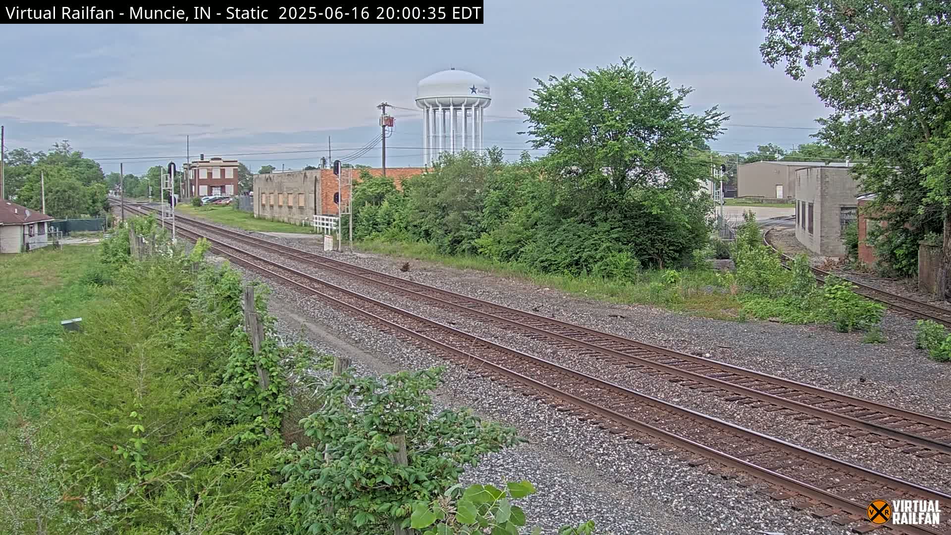 Muncie Railroad Crossing Live Cam - Muncie, Delaware, Indiana, USA