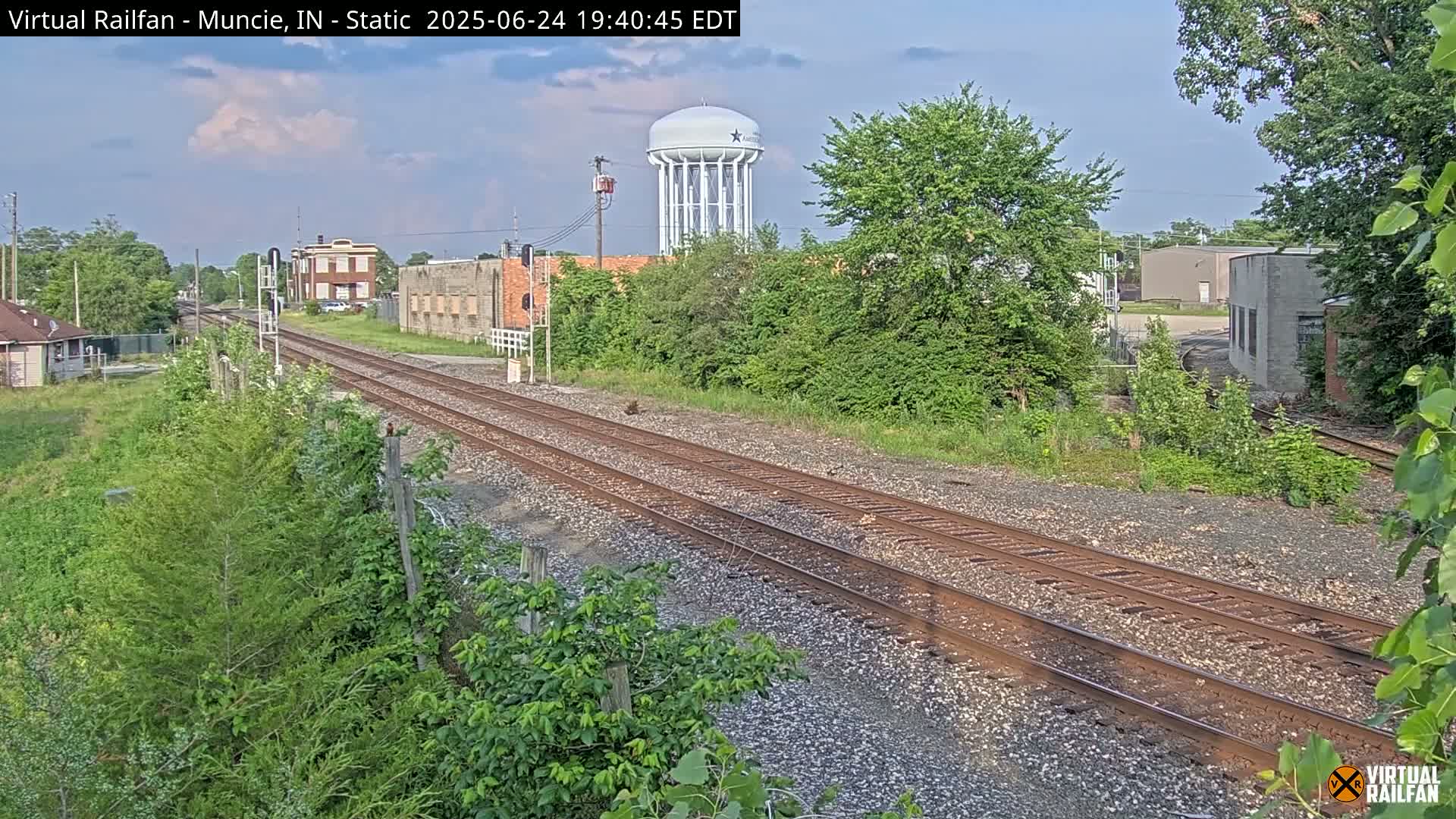 Muncie Railroad Crossing Live Cam - Muncie, Delaware, Indiana, USA