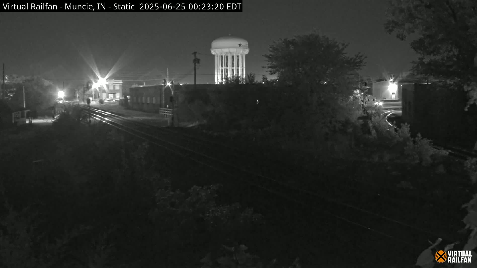 Muncie Railroad Crossing Live Cam - Muncie, Delaware, Indiana, USA