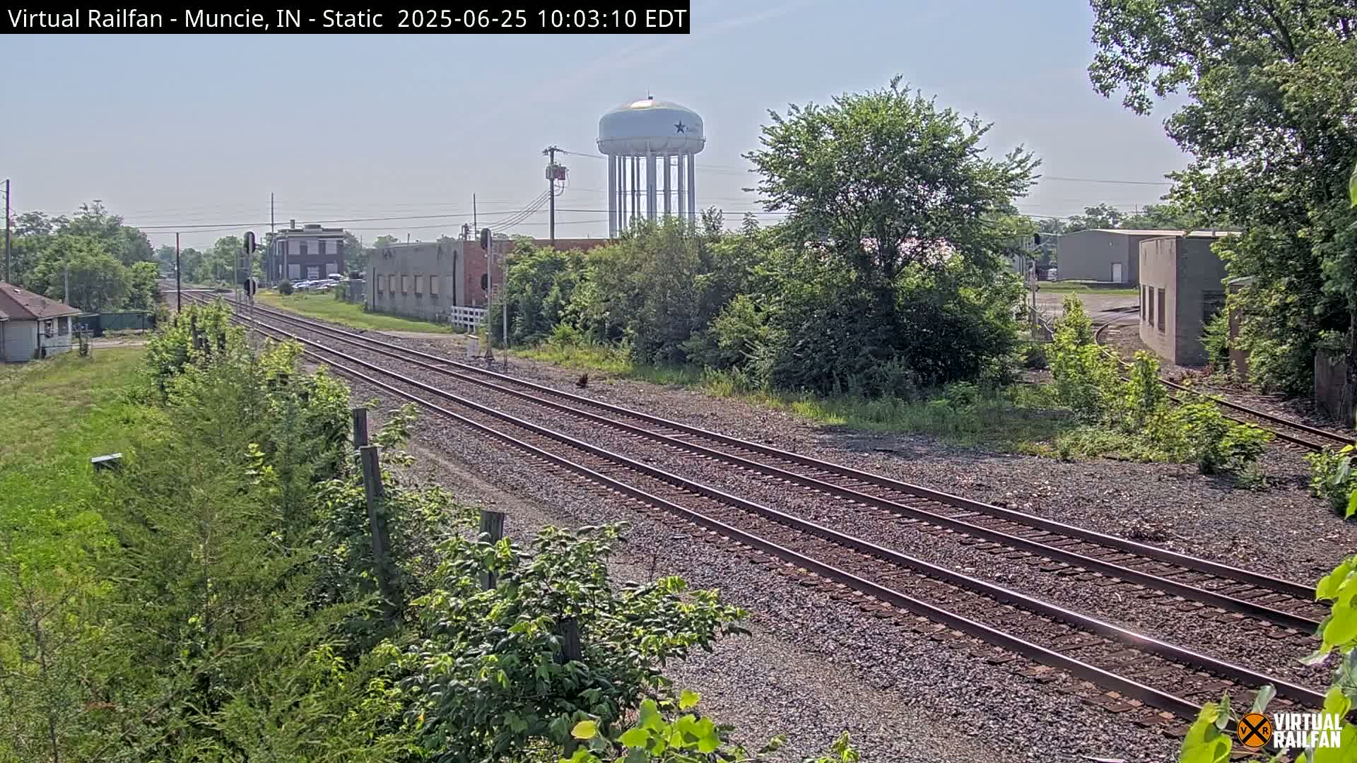 Muncie Railroad Crossing Live Cam - Muncie, Delaware, Indiana, USA