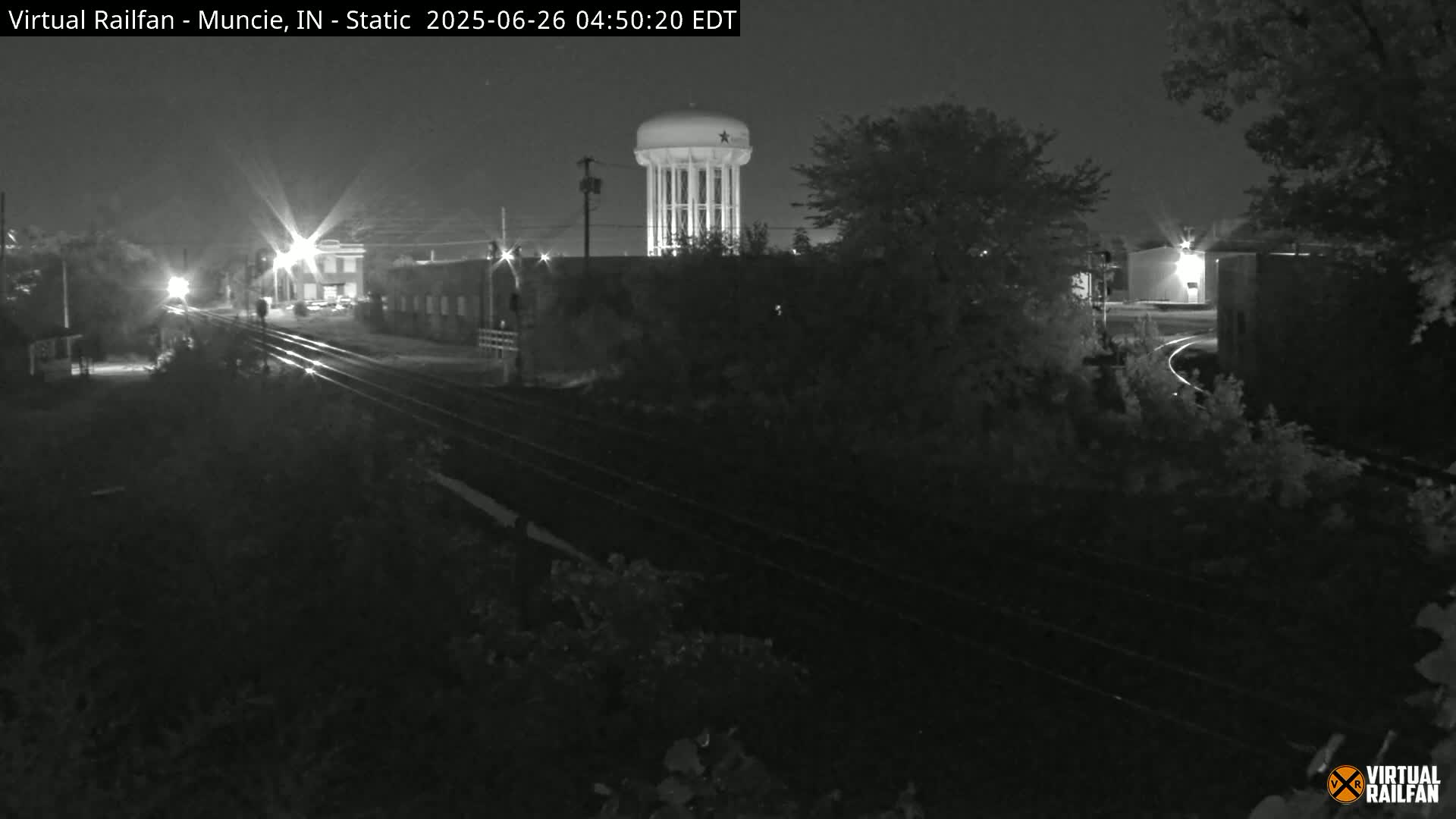 Muncie Railroad Crossing Live Cam - Muncie, Delaware, Indiana, USA