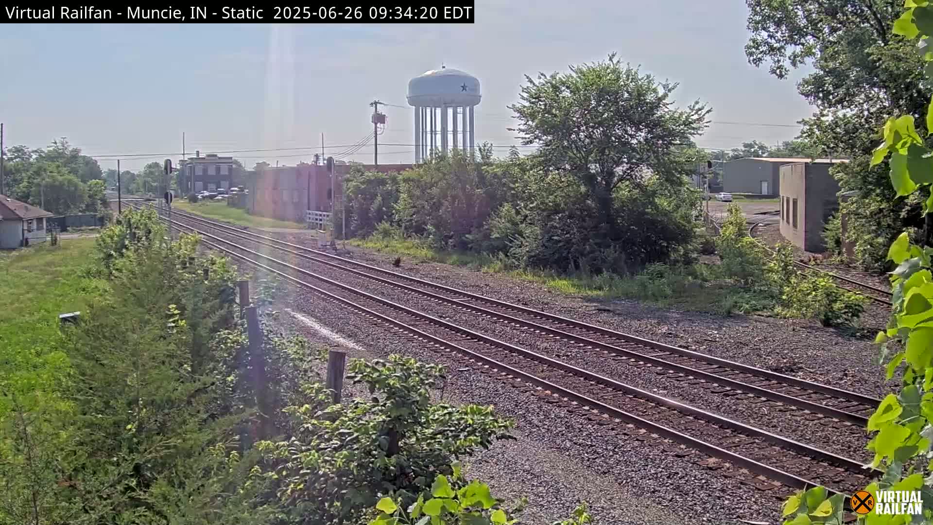 Muncie Railroad Crossing Live Cam - Muncie, Delaware, Indiana, USA