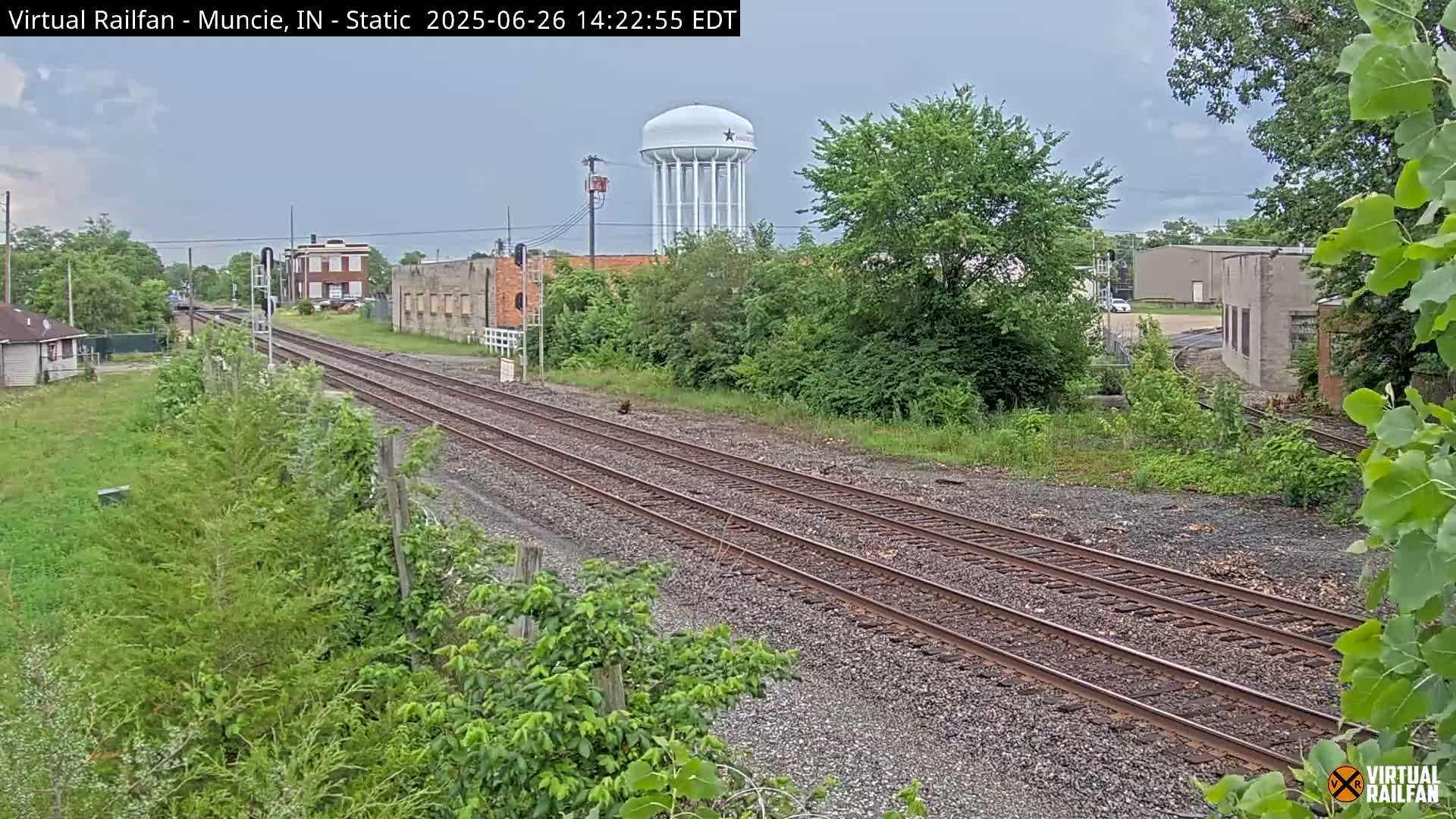 Muncie Railroad Crossing Live Cam - Muncie, Delaware, Indiana, USA