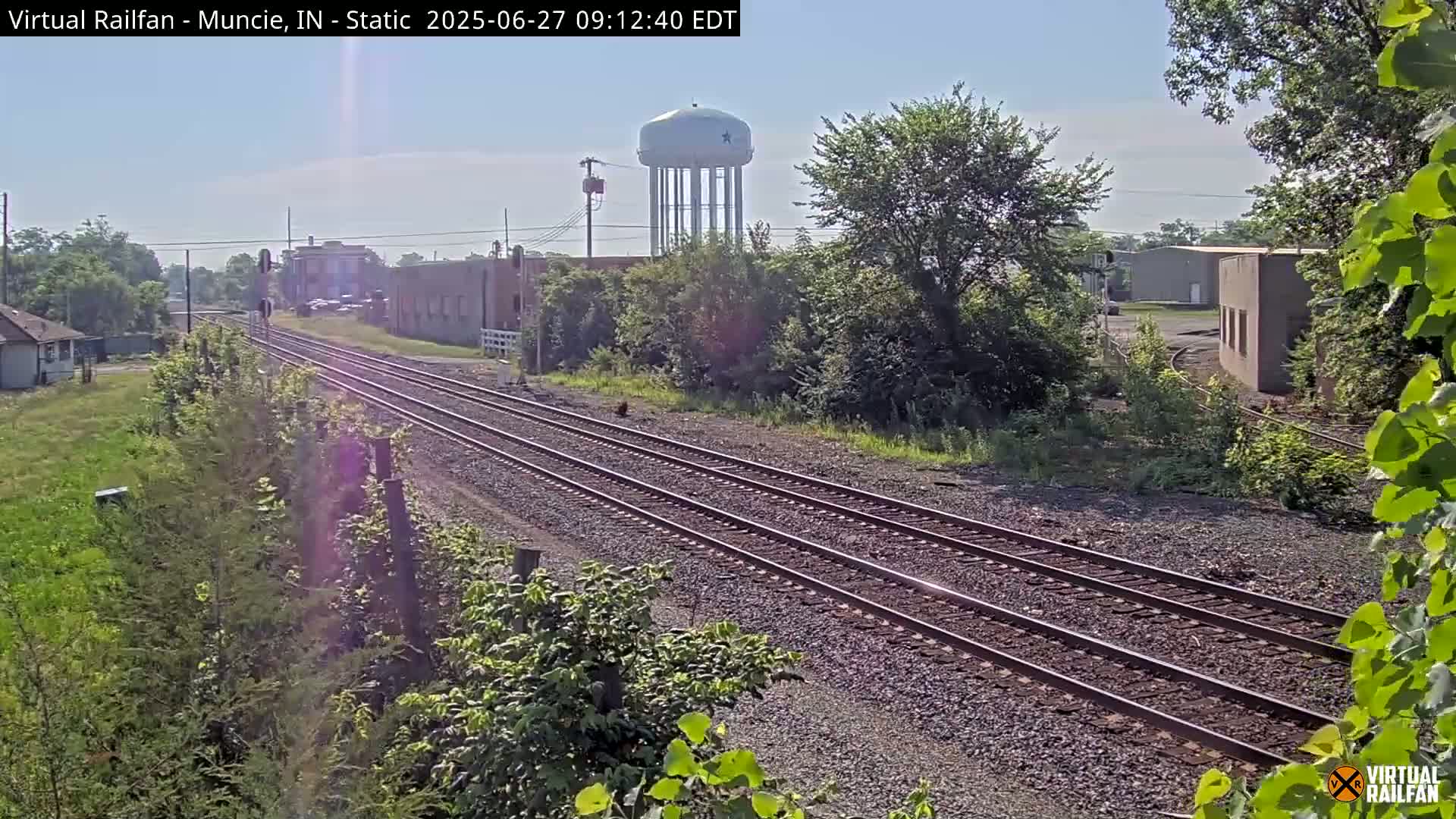 Muncie Railroad Crossing Live Cam - Muncie, Delaware, Indiana, USA